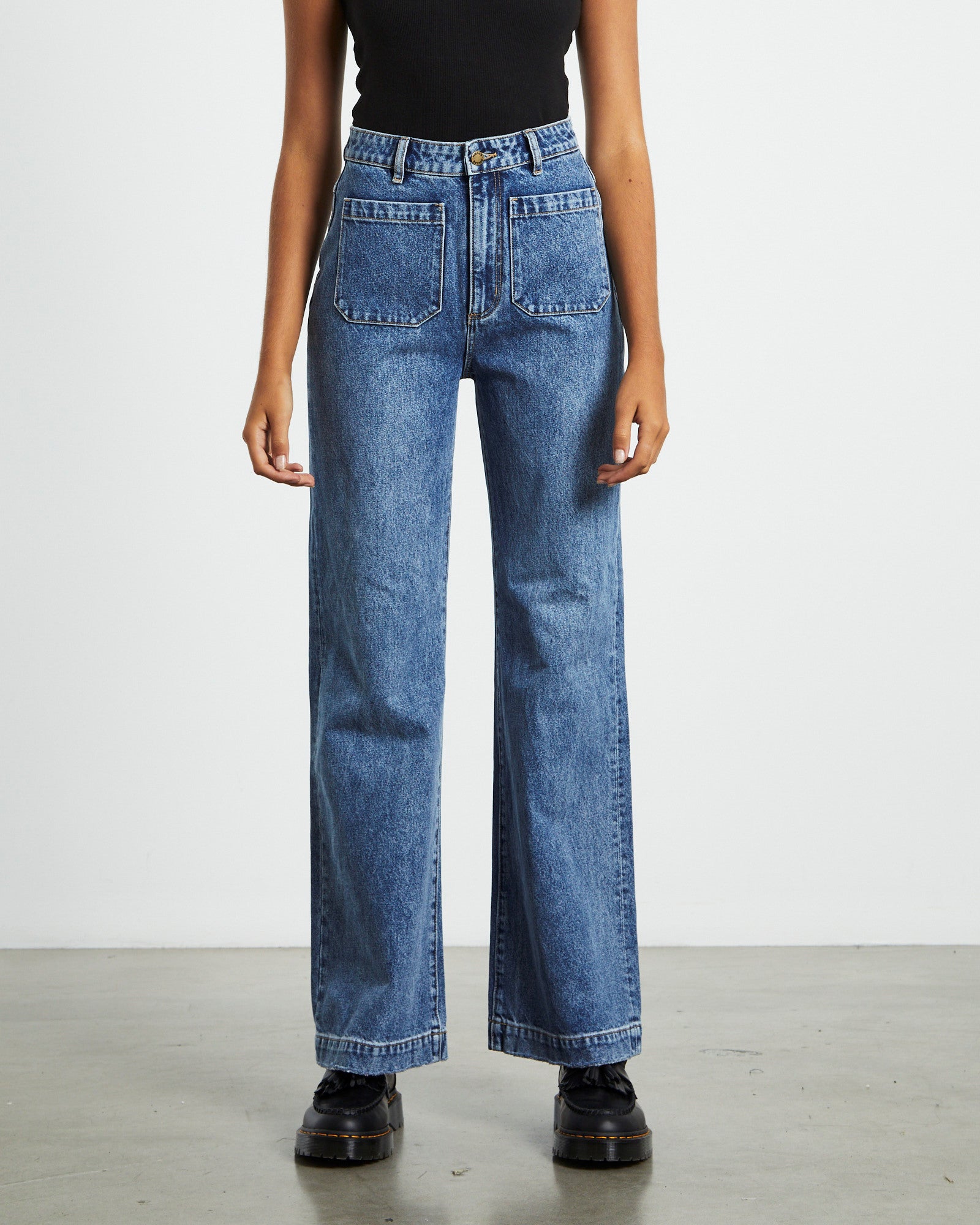 Sailor Jeans Long Janet Recycled Blue BLUE