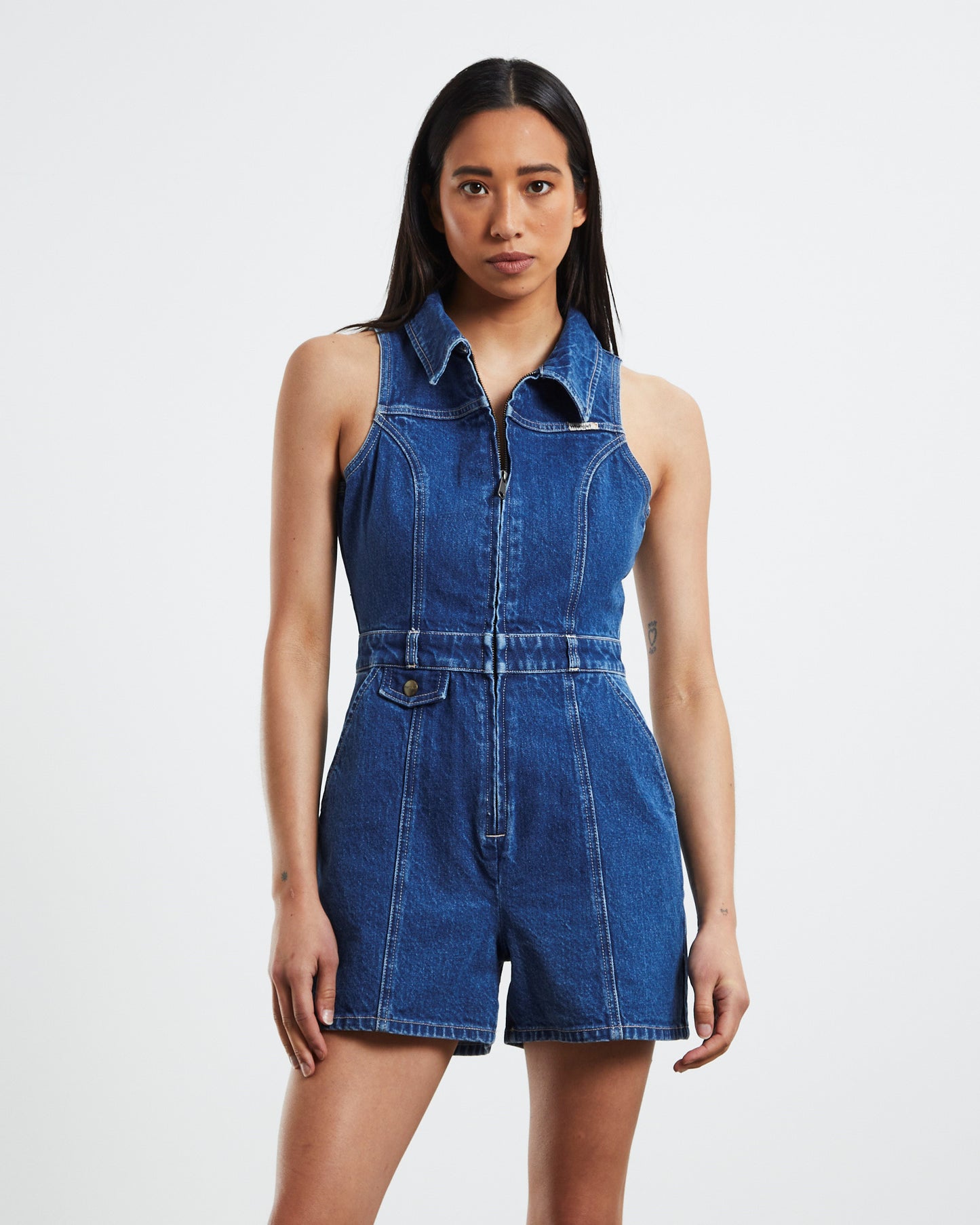 Jennifer Romper Blue Havoc