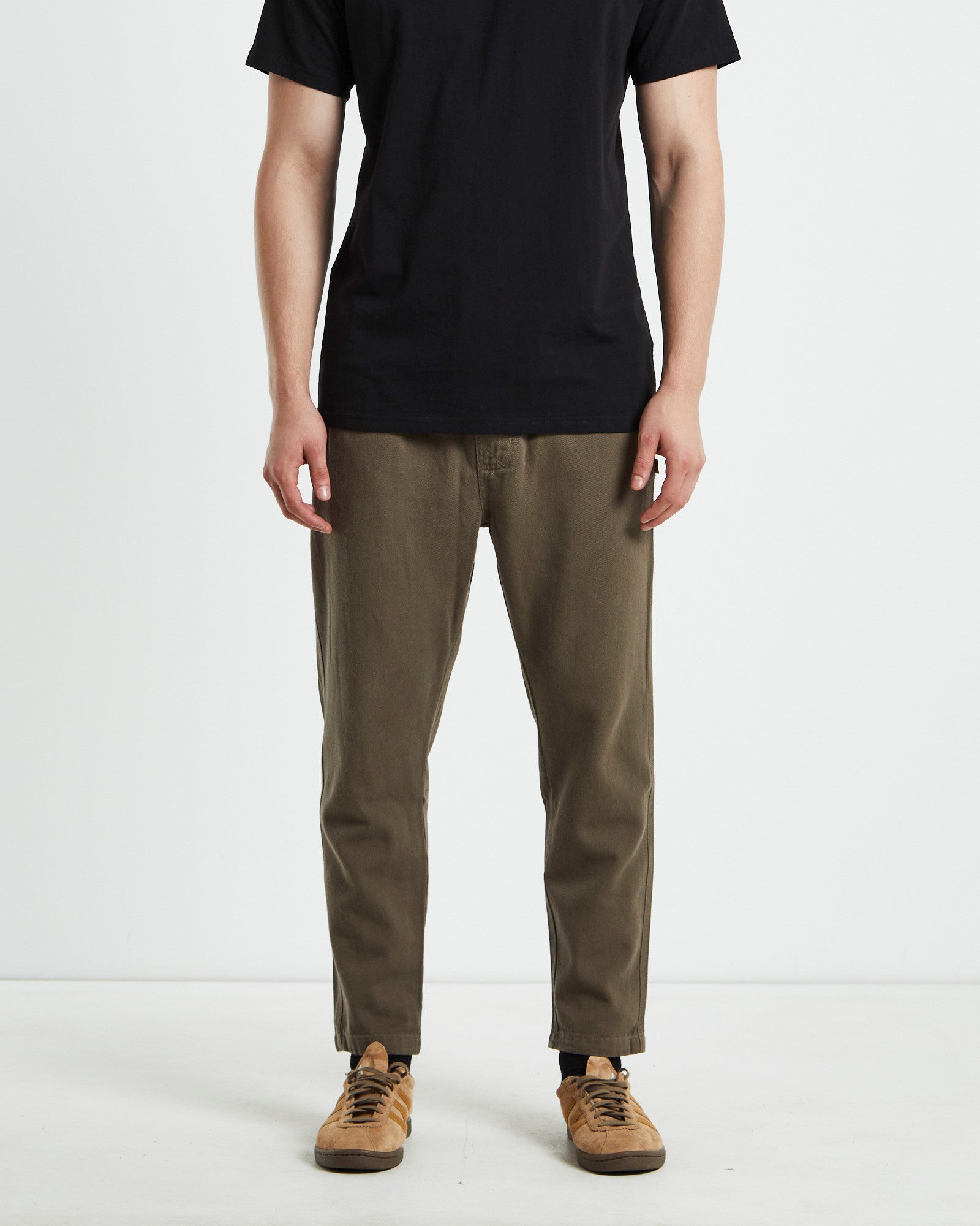 All Day Twill Pants Fatigue Brown GREEN