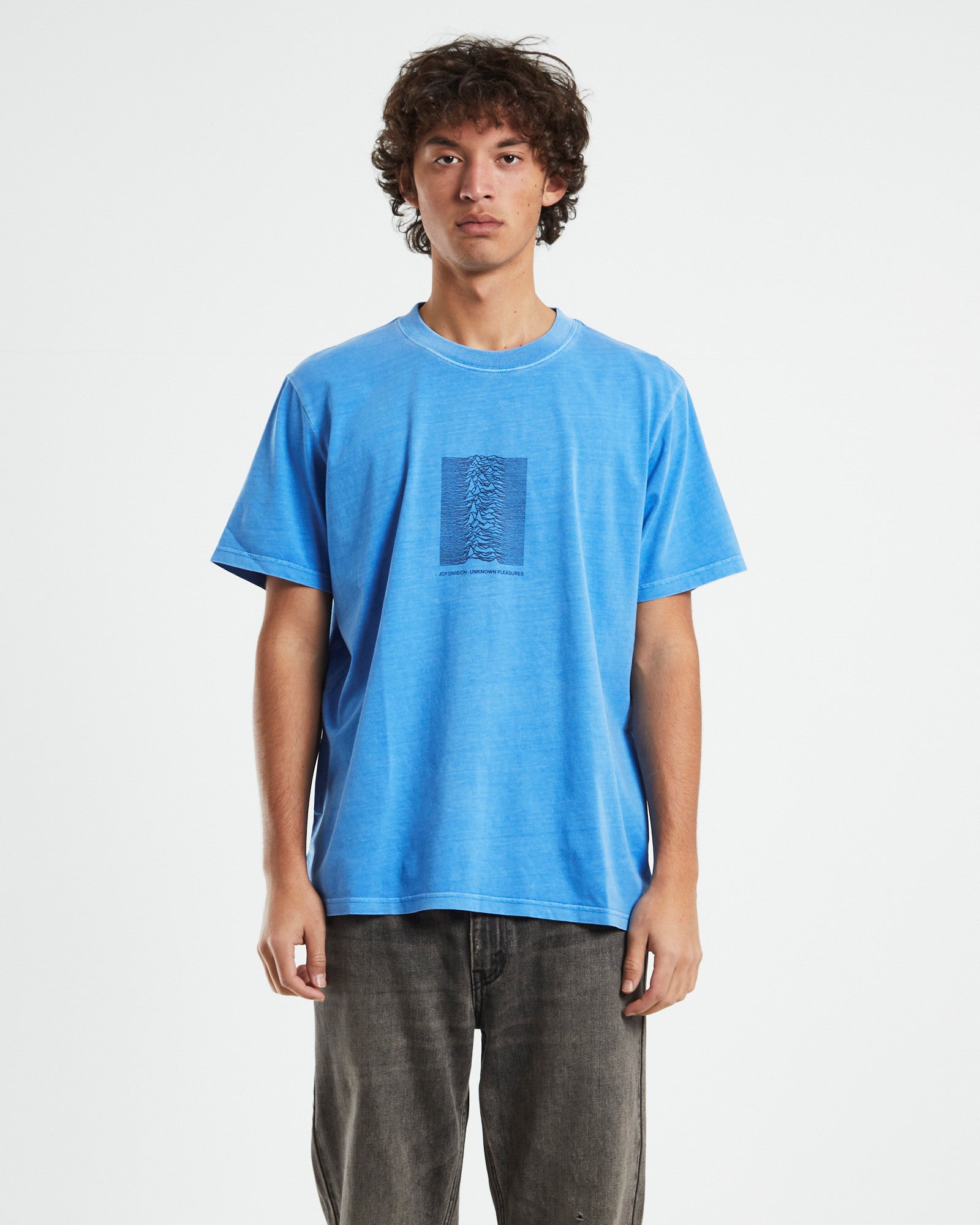 Joy Division Band T-shirt Powder Blue BLUE