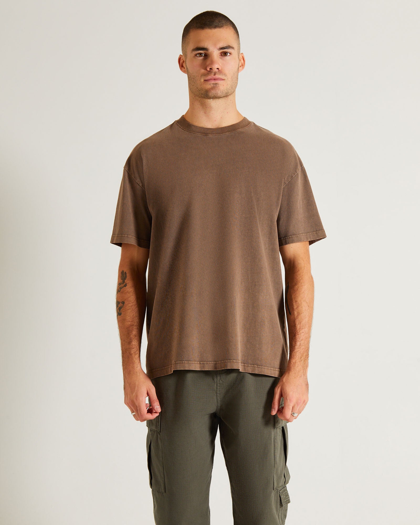 OG Vintage T-Shirt in Umber Brown UMBER