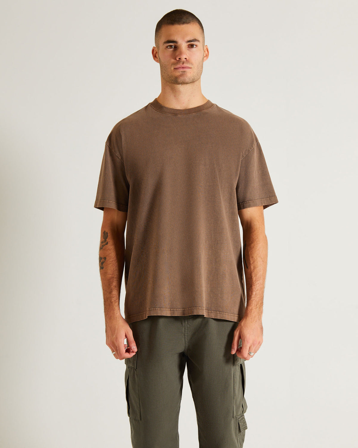 OG Vintage T-Shirt in Umber Brown UMBER