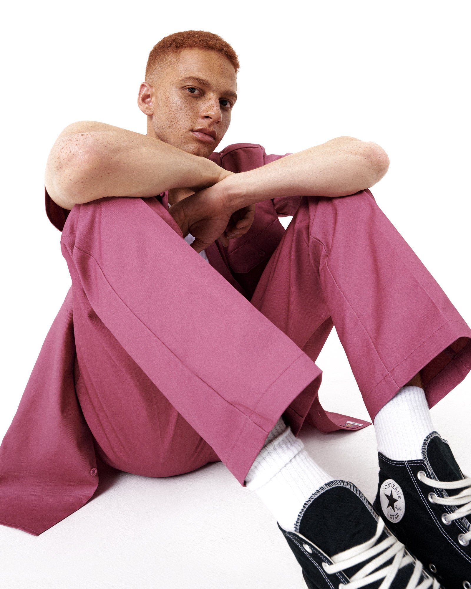874 Pant in Malaga PINK