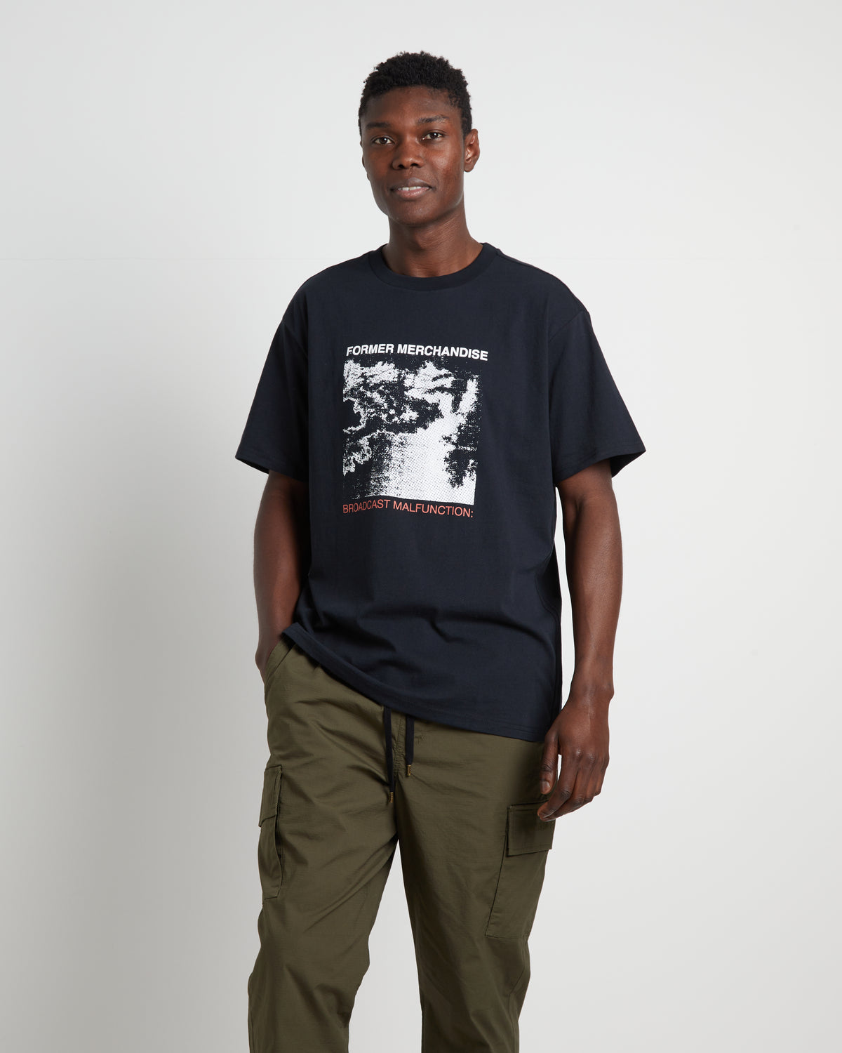 Tantrum Short Sleeve T-Shirt in Black BLACK