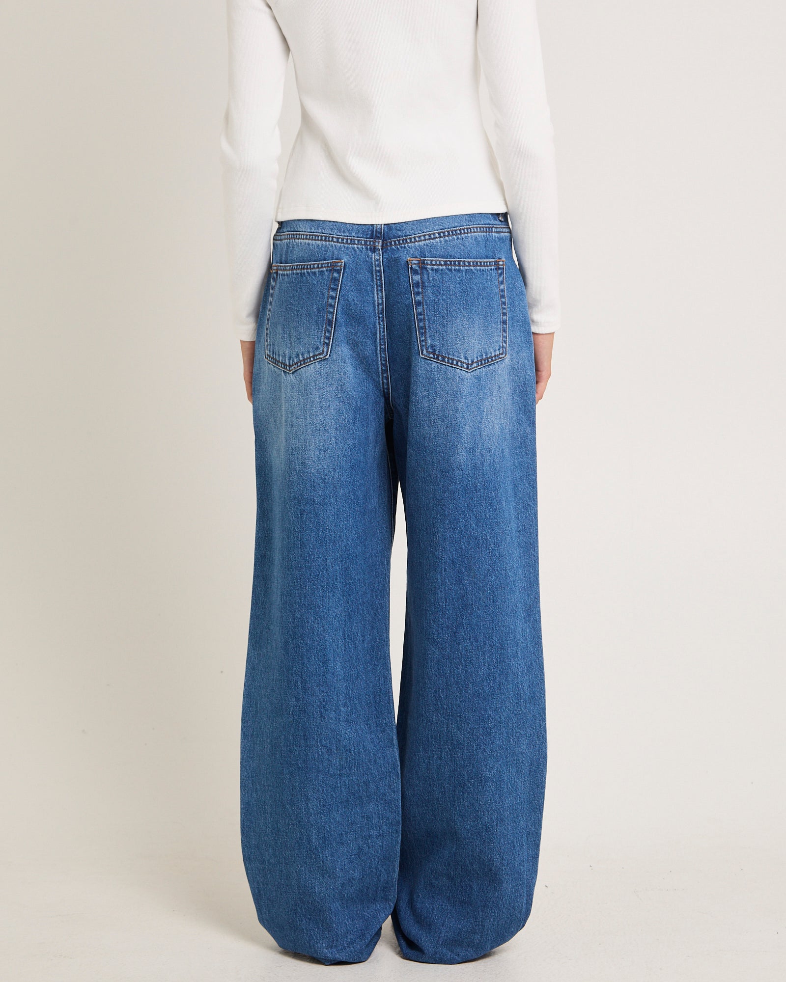 Rez Maxi Baggy Denim Jeans MID 90S BLUE