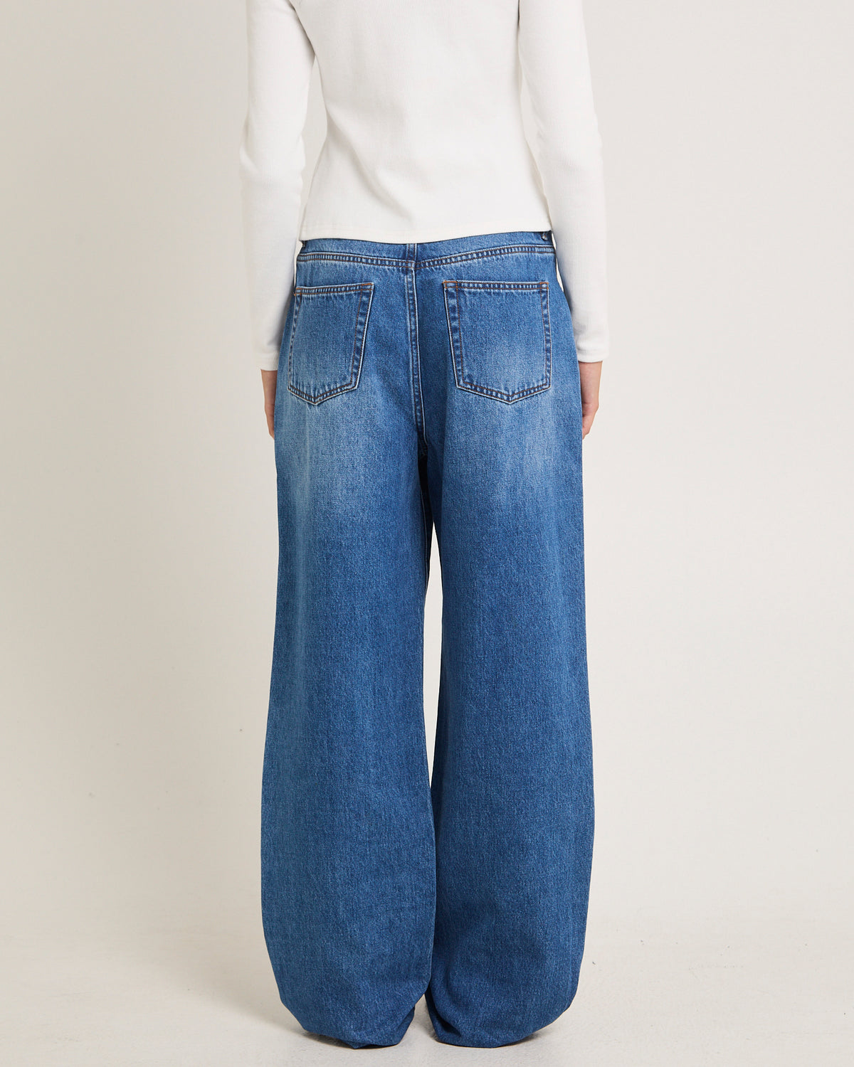 Rez Maxi Baggy Denim Jeans MID 90S BLUE