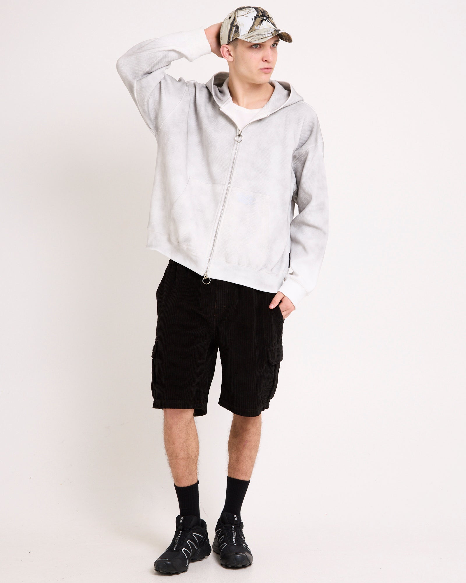 DNA Cord Cargo Shorts BLACK