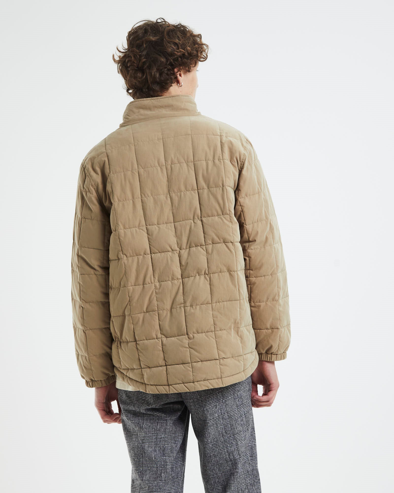 Brenton Puffer Jacket Brown BROWN