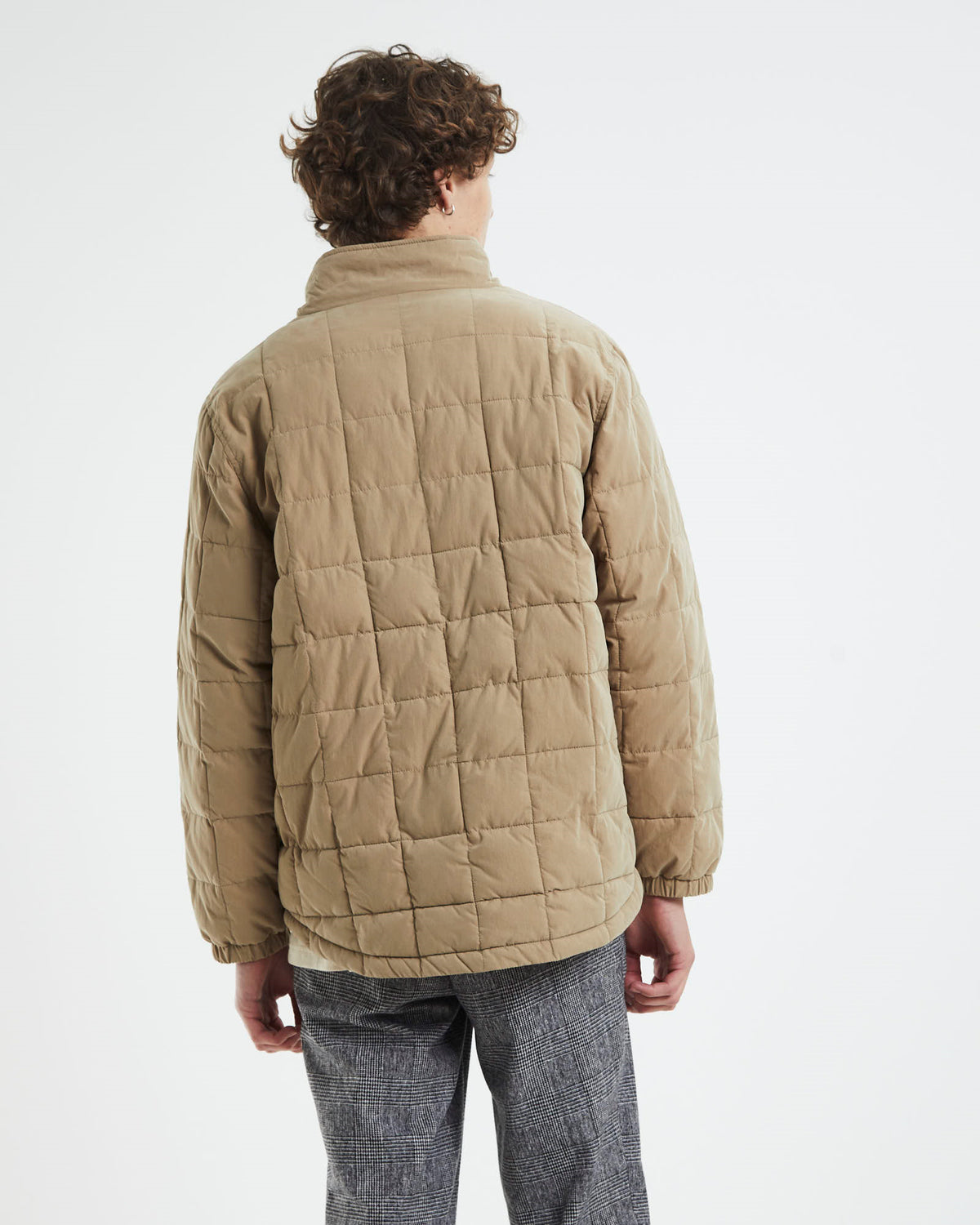 Brenton Puffer Jacket Brown BROWN
