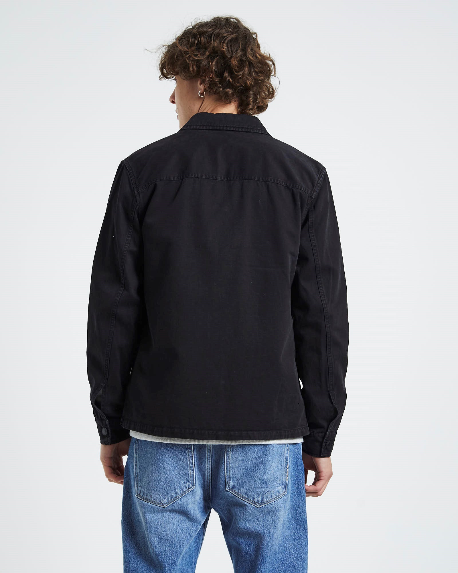 Miller Overshirt Black BLACK