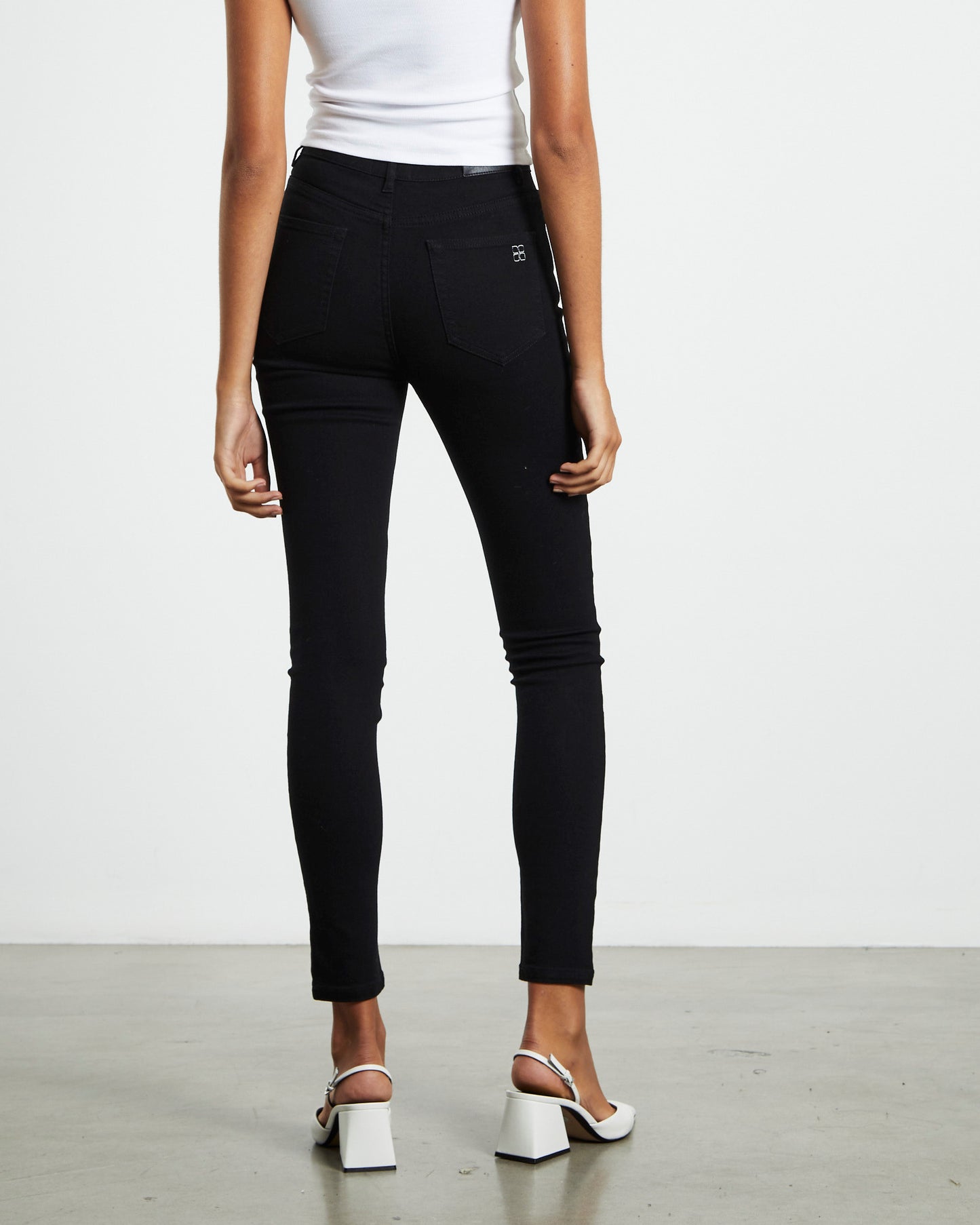 Siena Super High Rise Jeans Jet Black