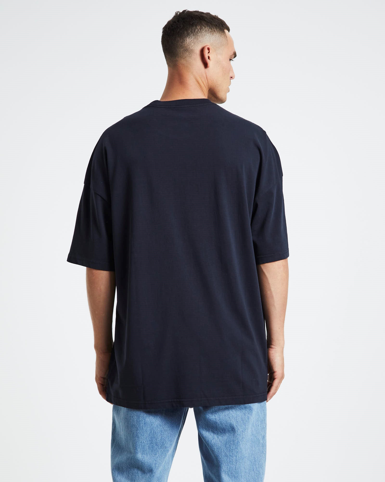 Fantastic Oversized Bulls T-Shirt Faded Black BLACK
