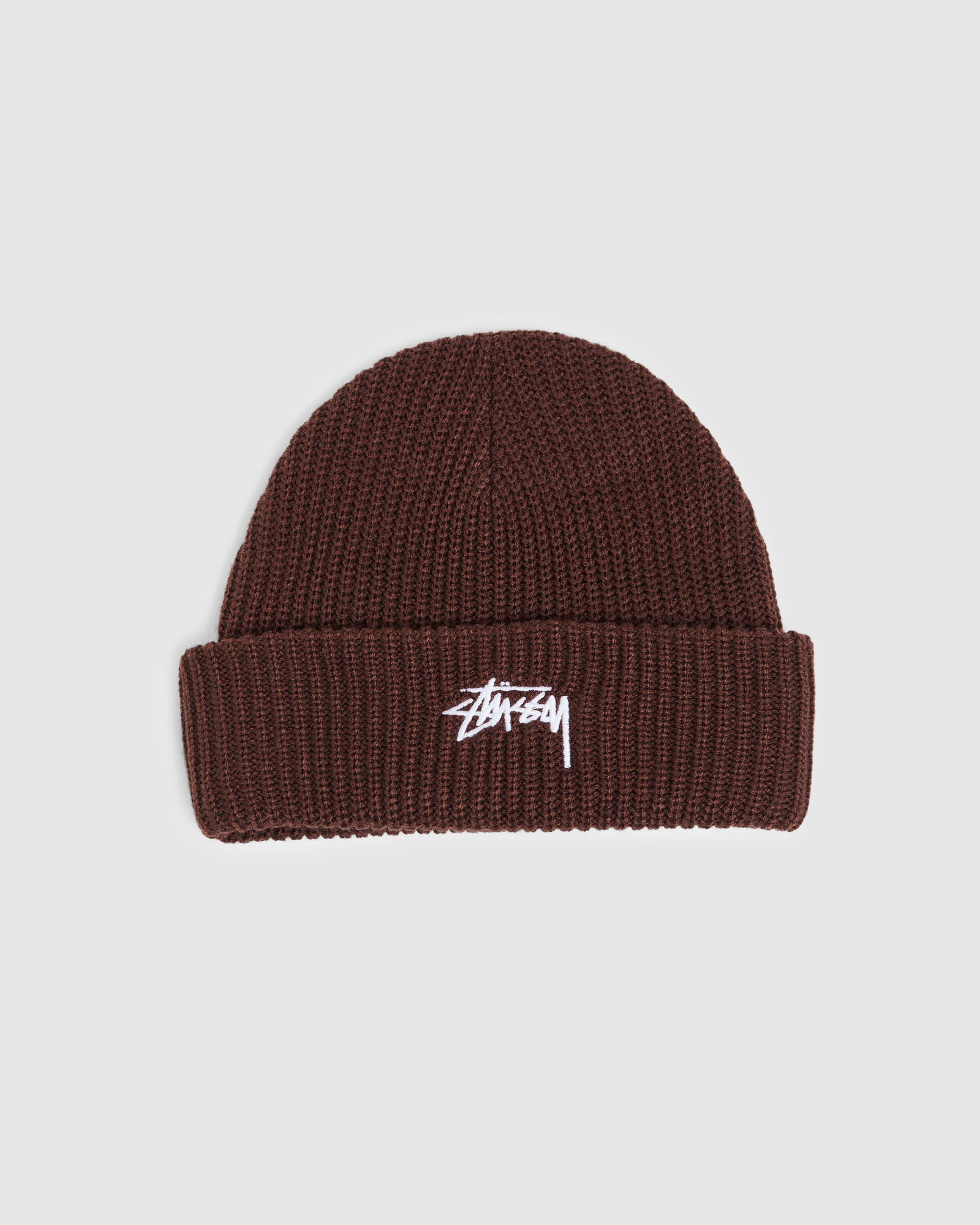 Stock Cuff Beanie Brown MULTI COLOUR