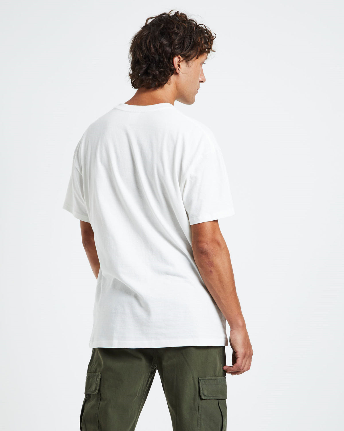 Wonder Fruit T-Shirt Washed White WHITE