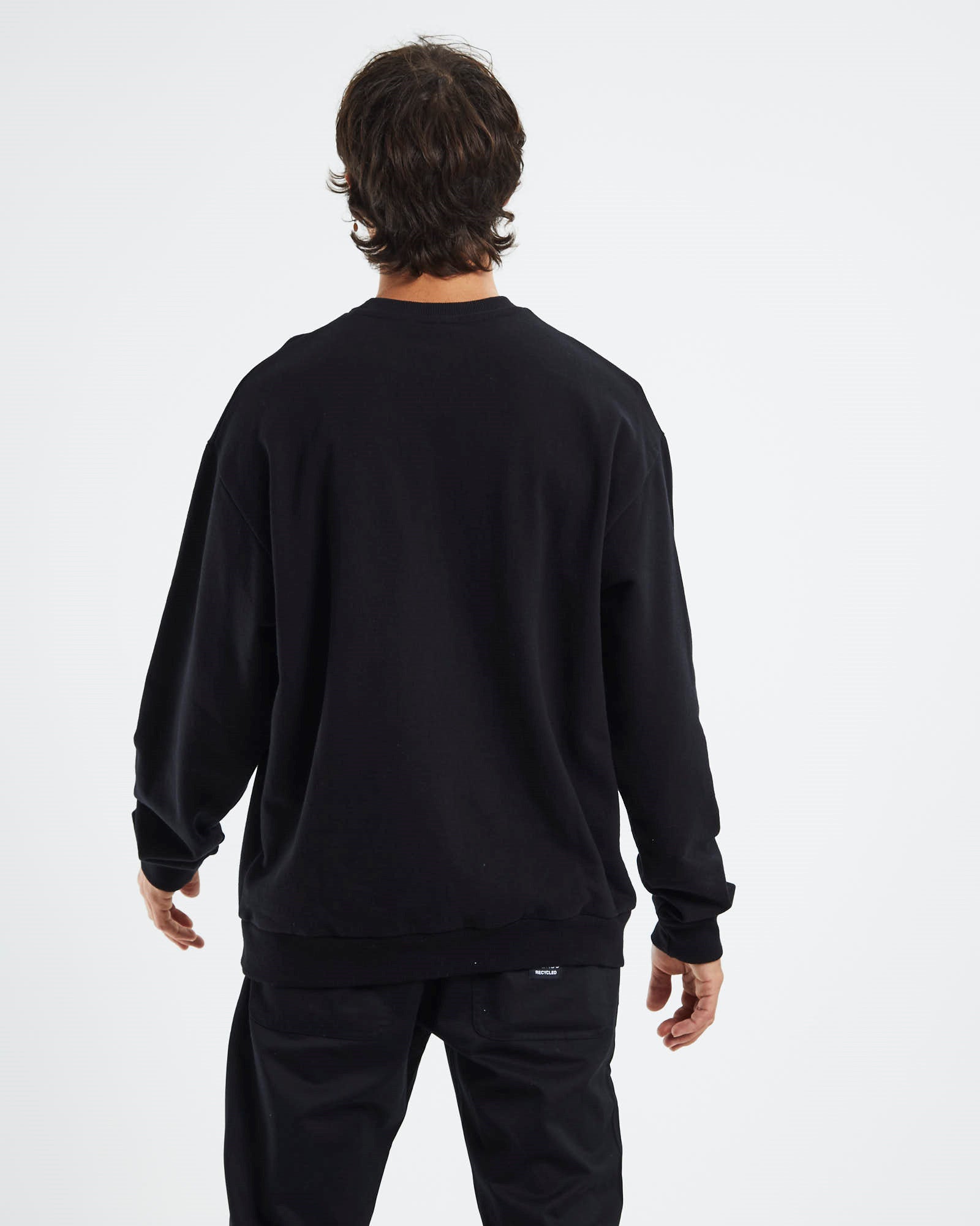 Tasty Cakes 50-50 Crew Jumper Pigment Black PIGMENT BLACK