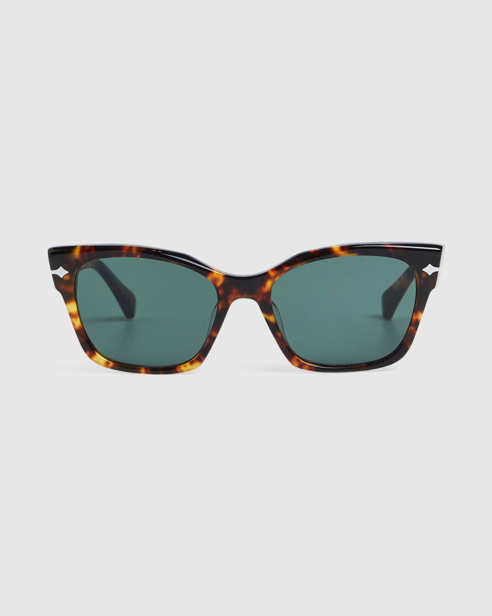 Desire Sunglasses Tortoise Polished/Green ASSORTED