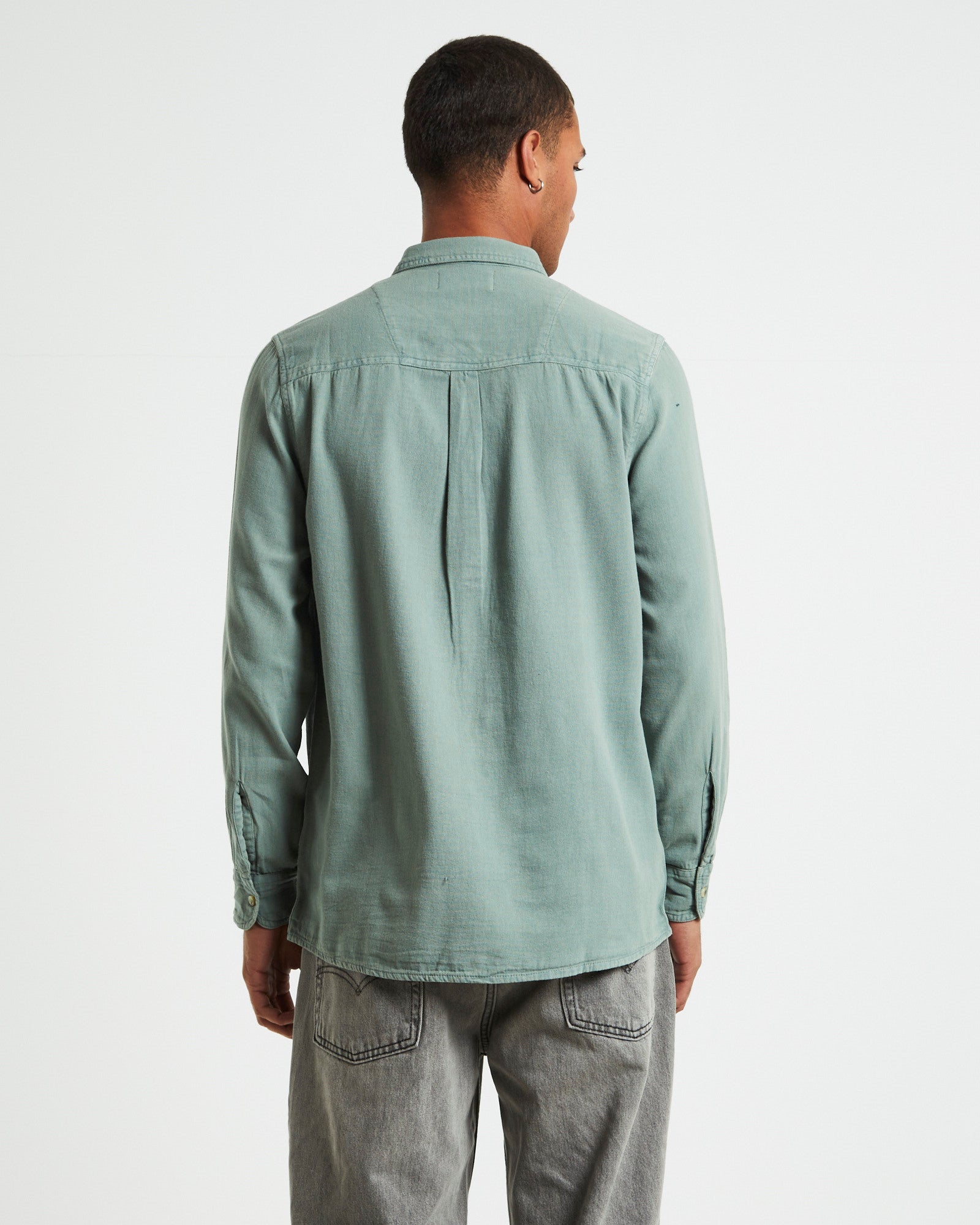 Men At Work Oxford Shirt Moss Green GREEN