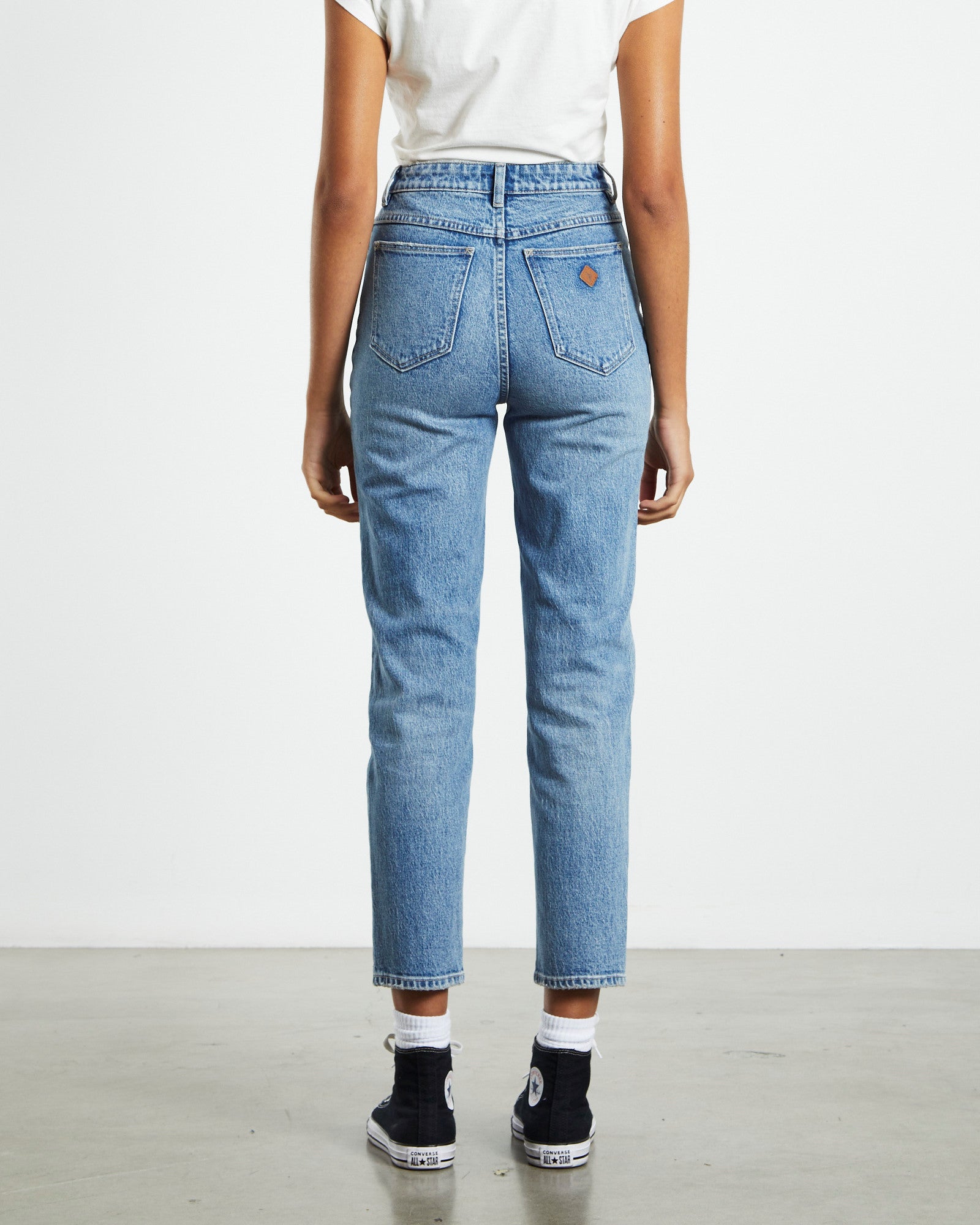 A 94 High Rise Slim Jeans Lizzie Y2K Blue BLUE