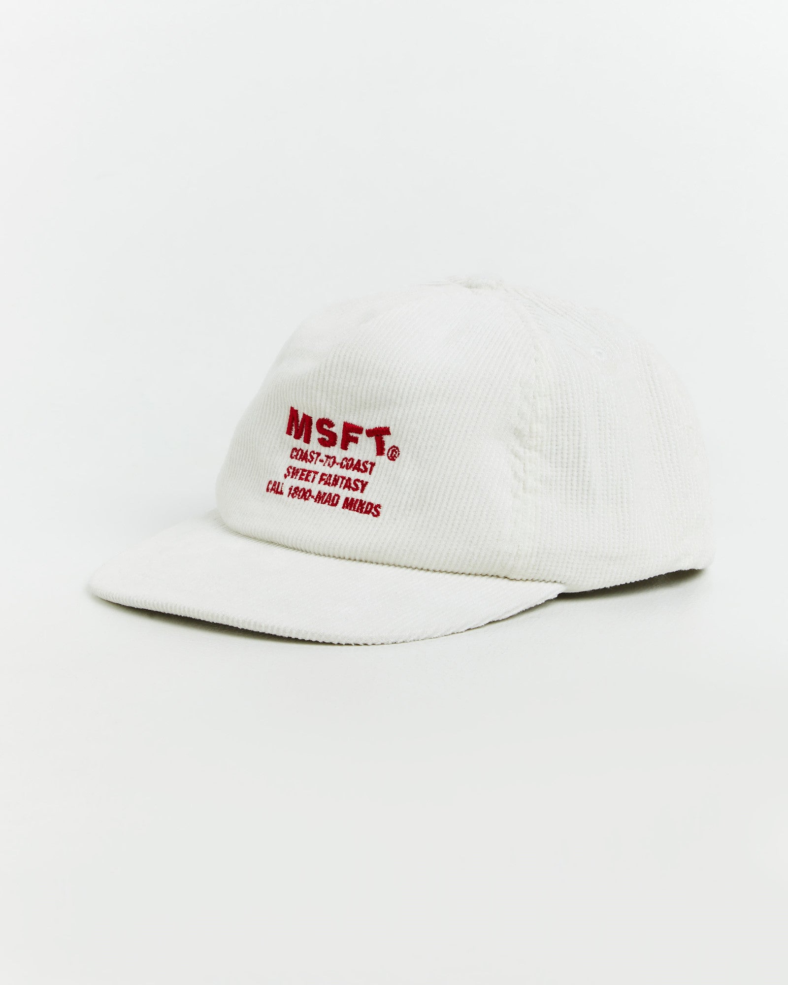 Coast Caller Snapback Hat White WHITE