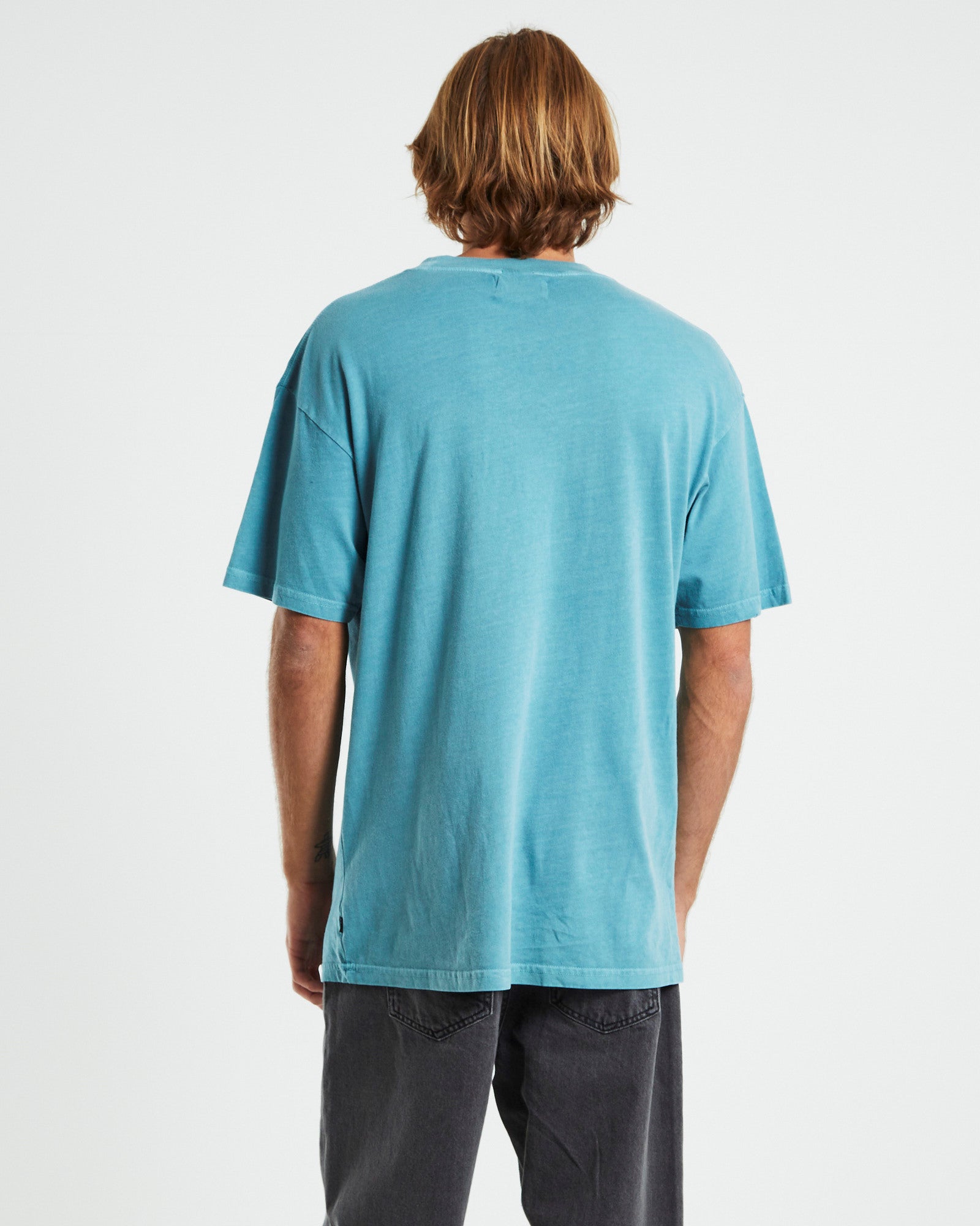 Heavy Smoko Holiday T-shirt Smoke Blue BLUE