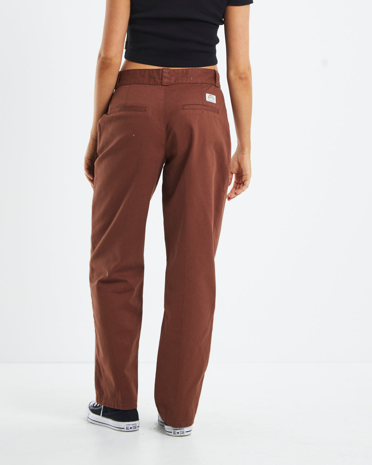Ollie Chino Pant Brown BROWN