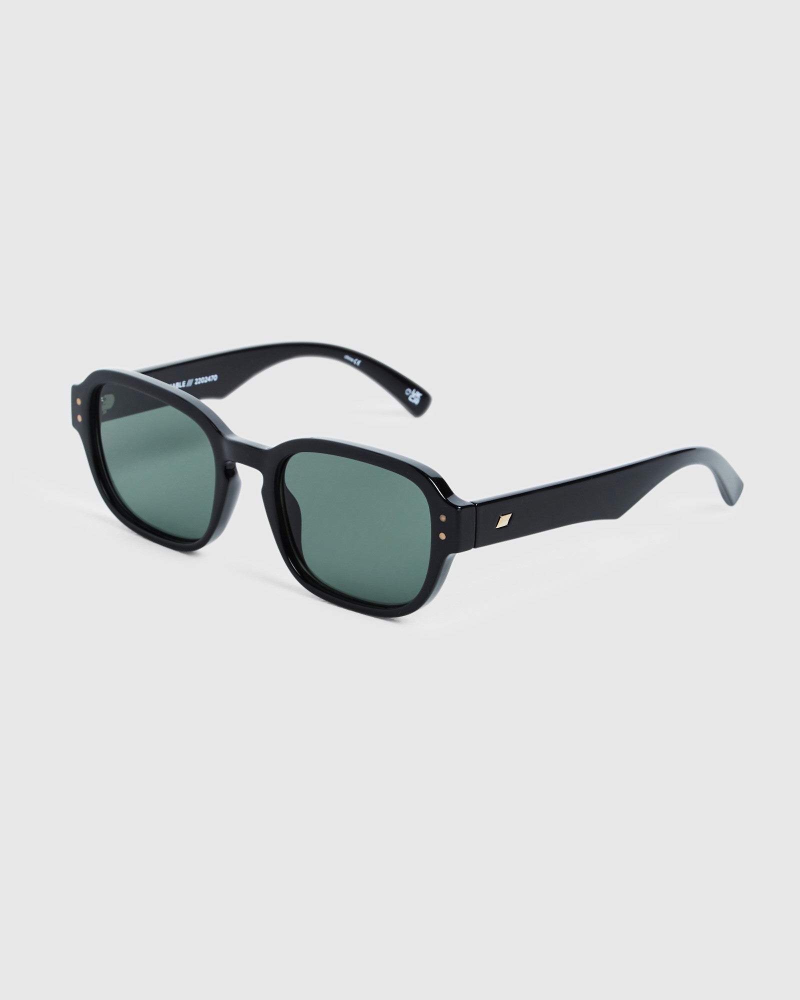 Unthinkable Sunglasses Black/Green Mono BLACK