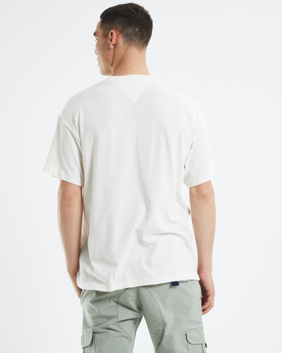 TJM College Logo T-Shirt Ancient White WHITE
