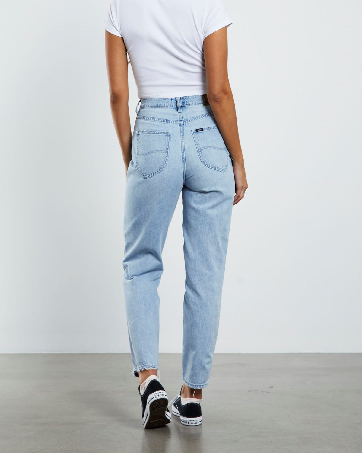 High Moms Jeans Oxy Stone Blue BLUE