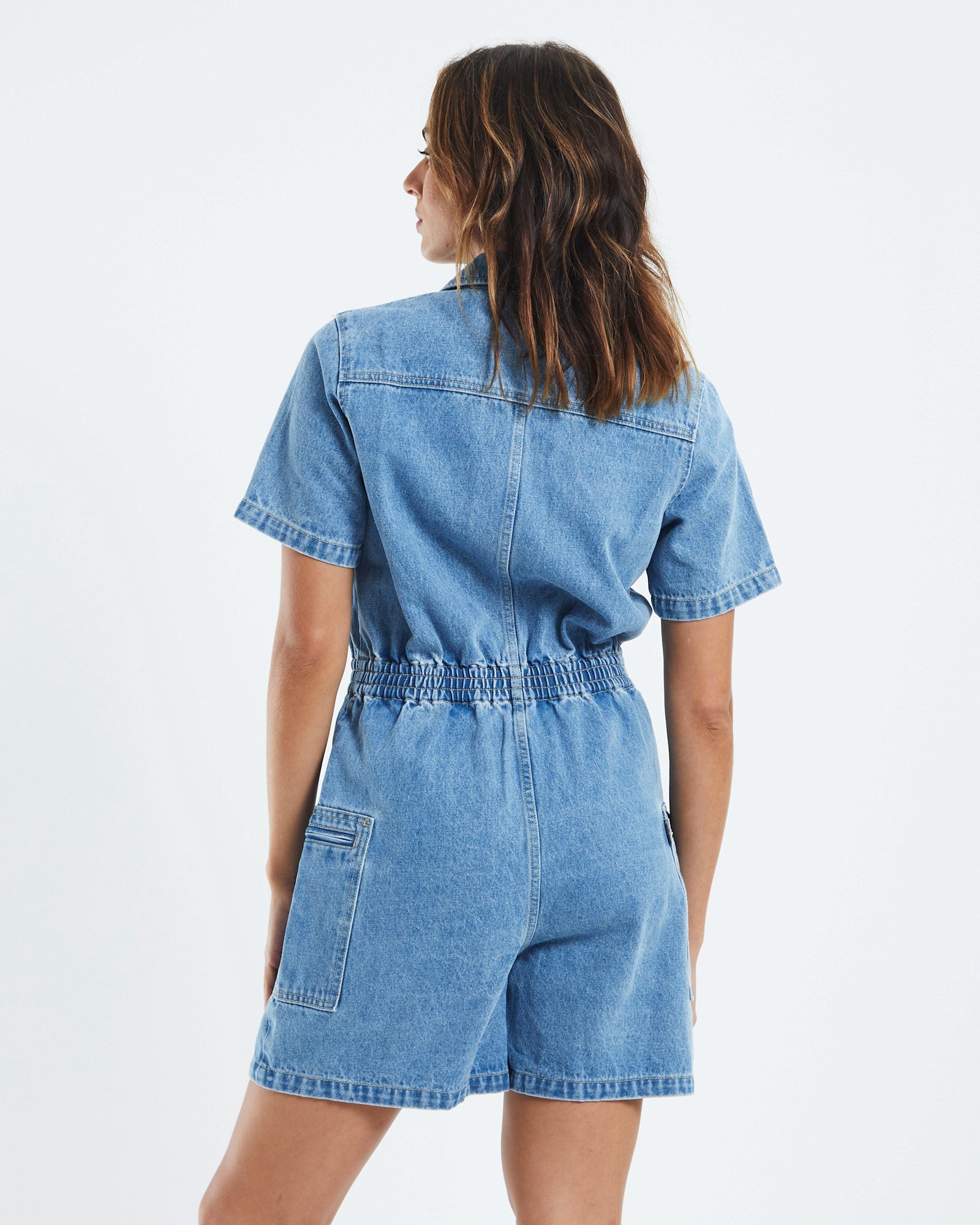 Neve Romper Blue Mood