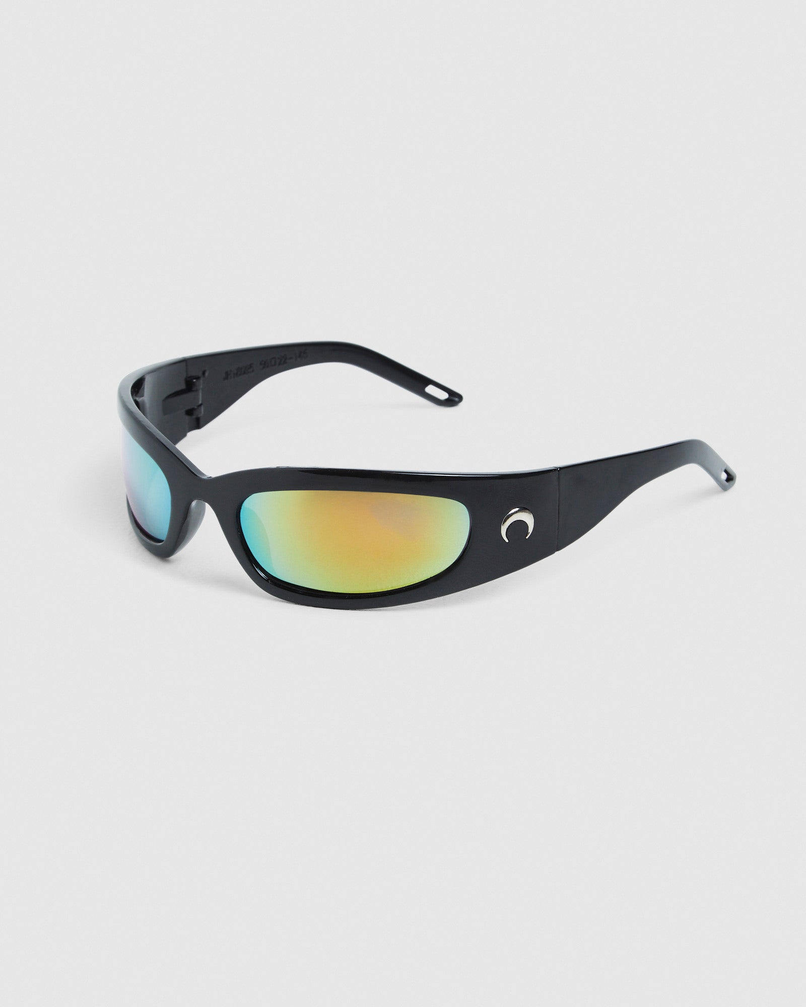 Tatum Wrap Around Sunnies Black BLACK