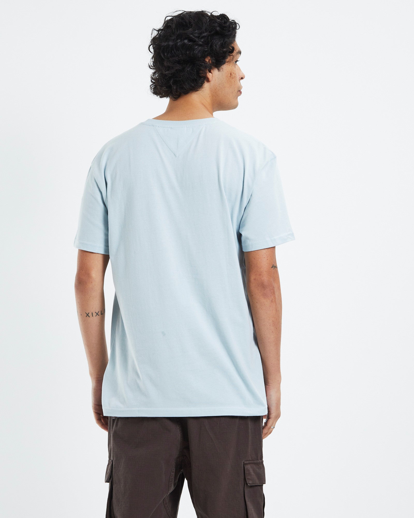 TJM Small Text T-Shirt Oasis Blue BLUE