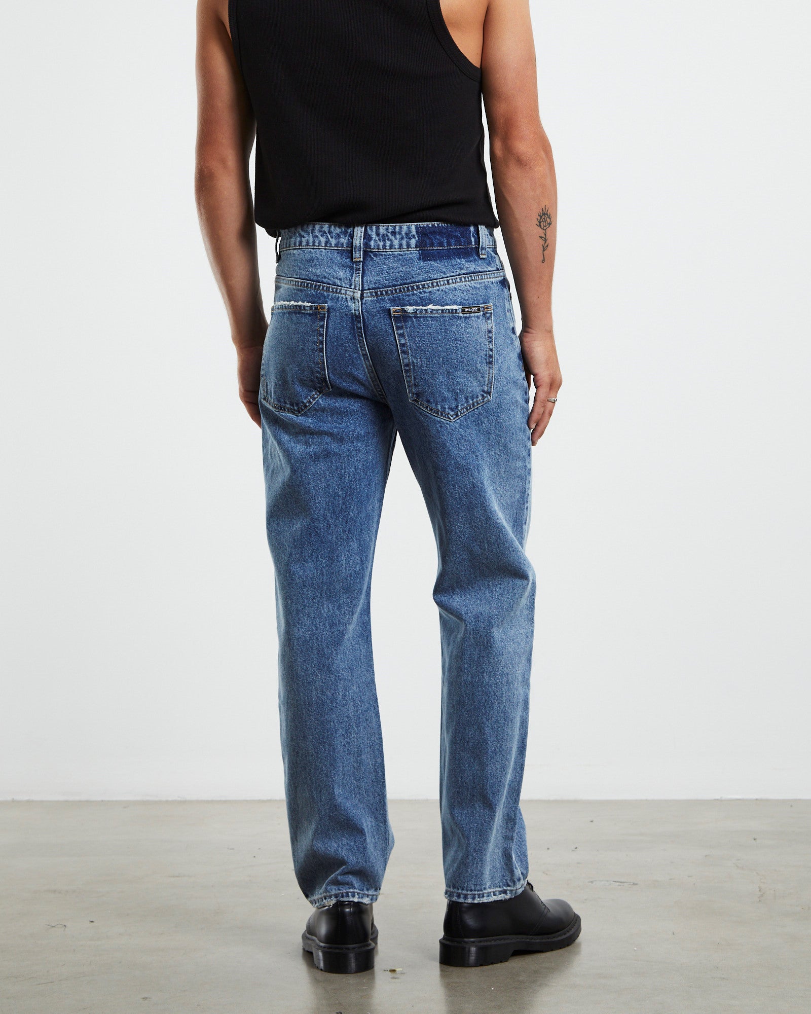 Colt Straight Jeans Wasted Blue