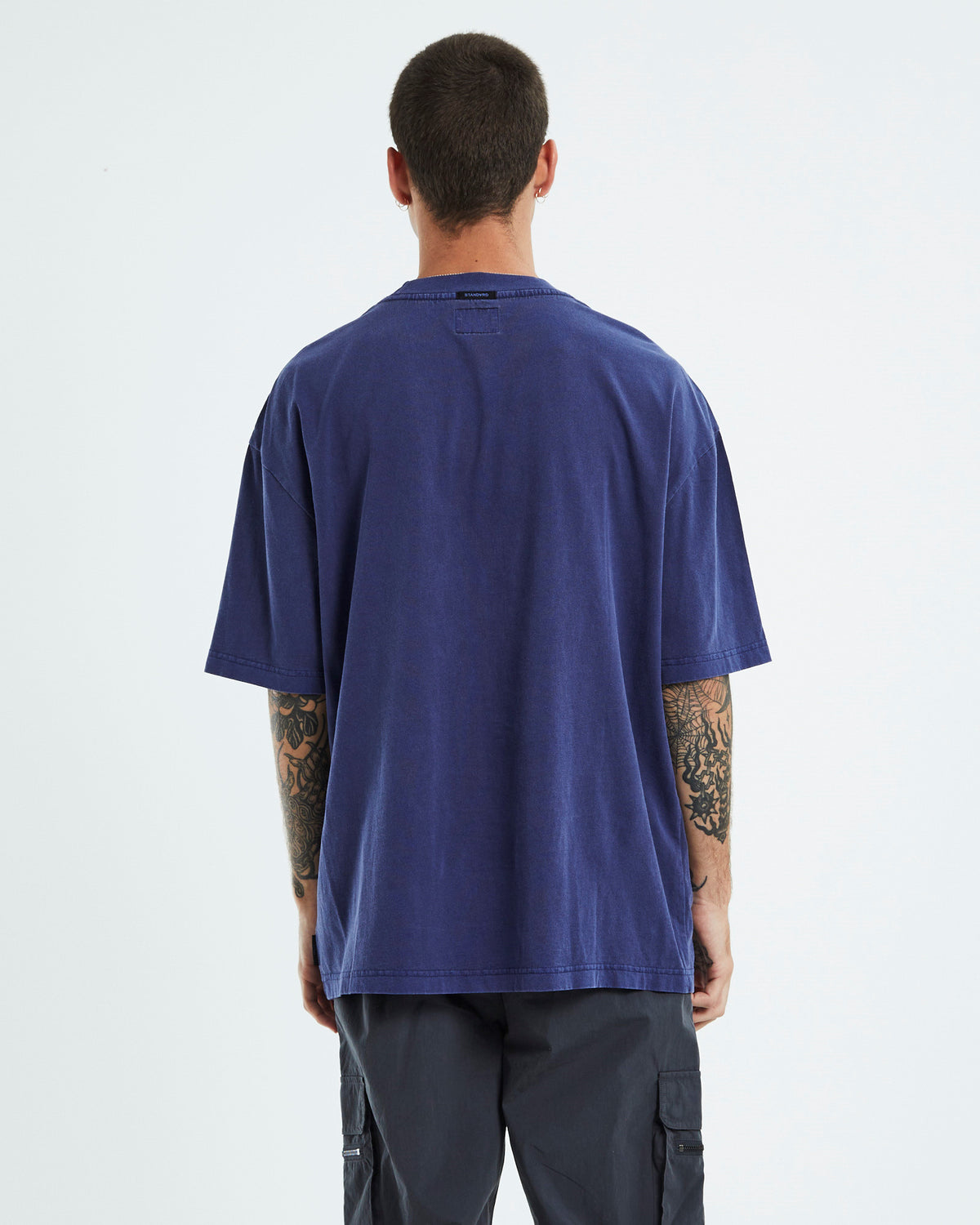 Box Short Sleeve T-Shirt Midnight Blue NAVY