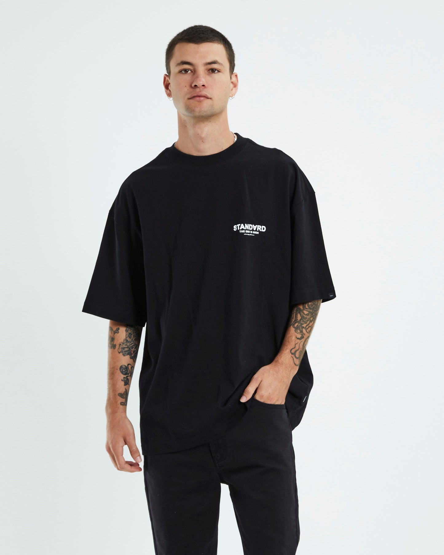 Nigh Short Sleeve T-Shirt Black