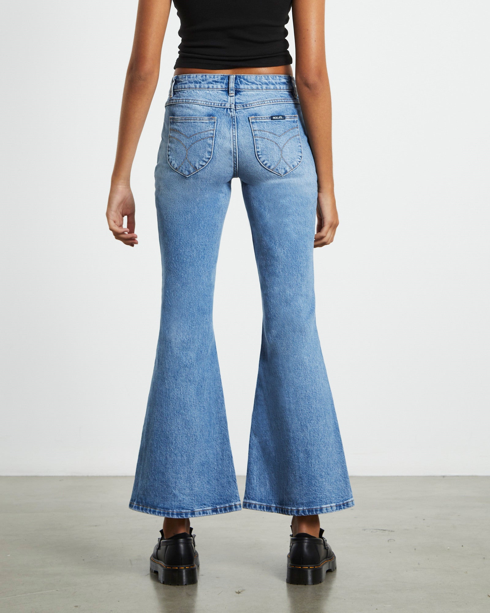 Eastcoast Low Flare Jeans Carlson Blue BLUE