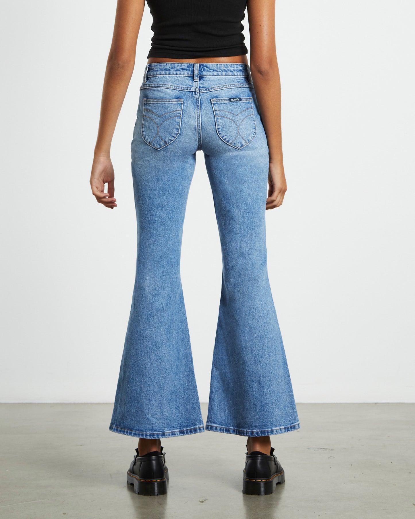 Eastcoast Low Flare Jeans Carlson Blue