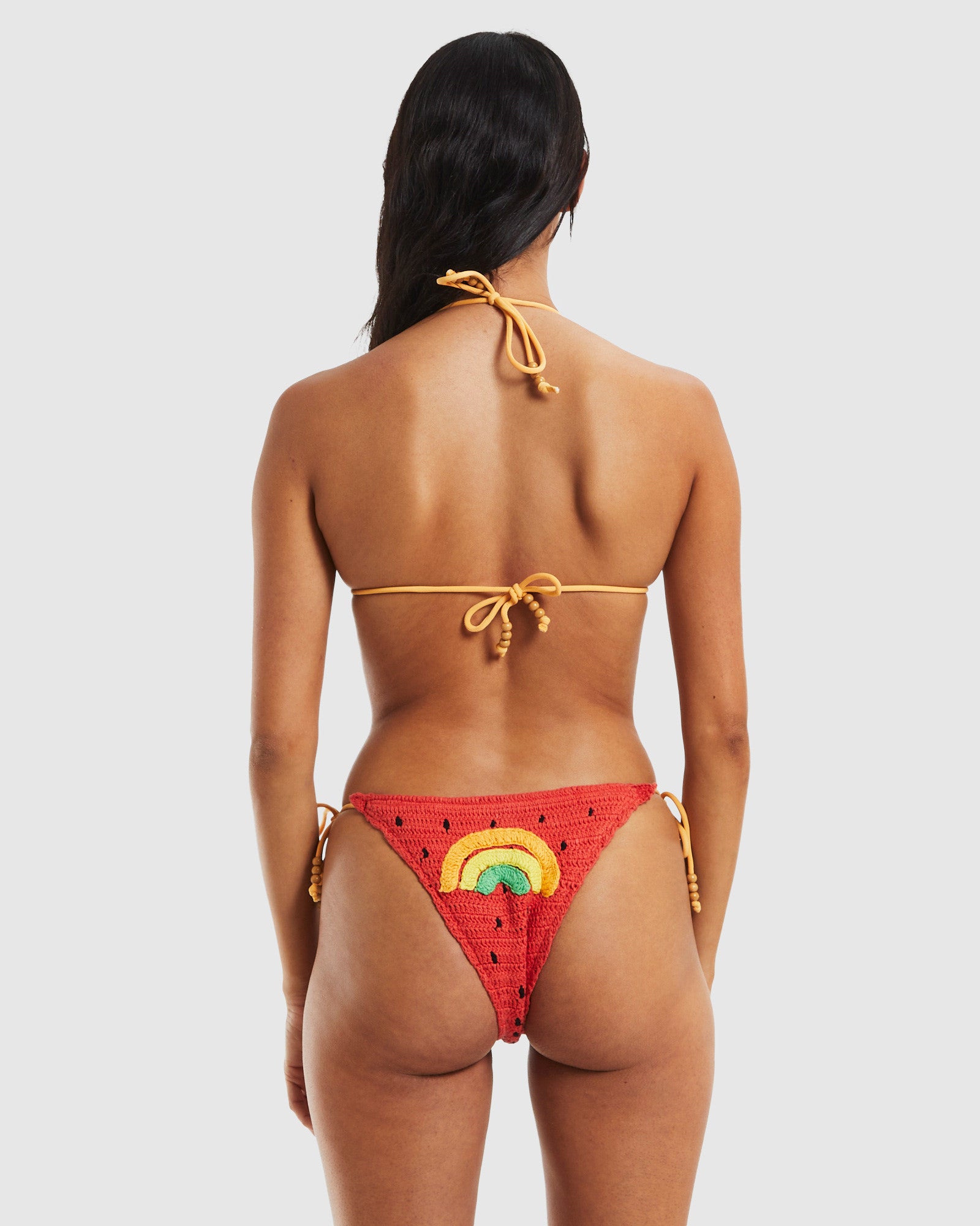 Crochet Triangle Bikini Top Barbados Multi ASSORTED