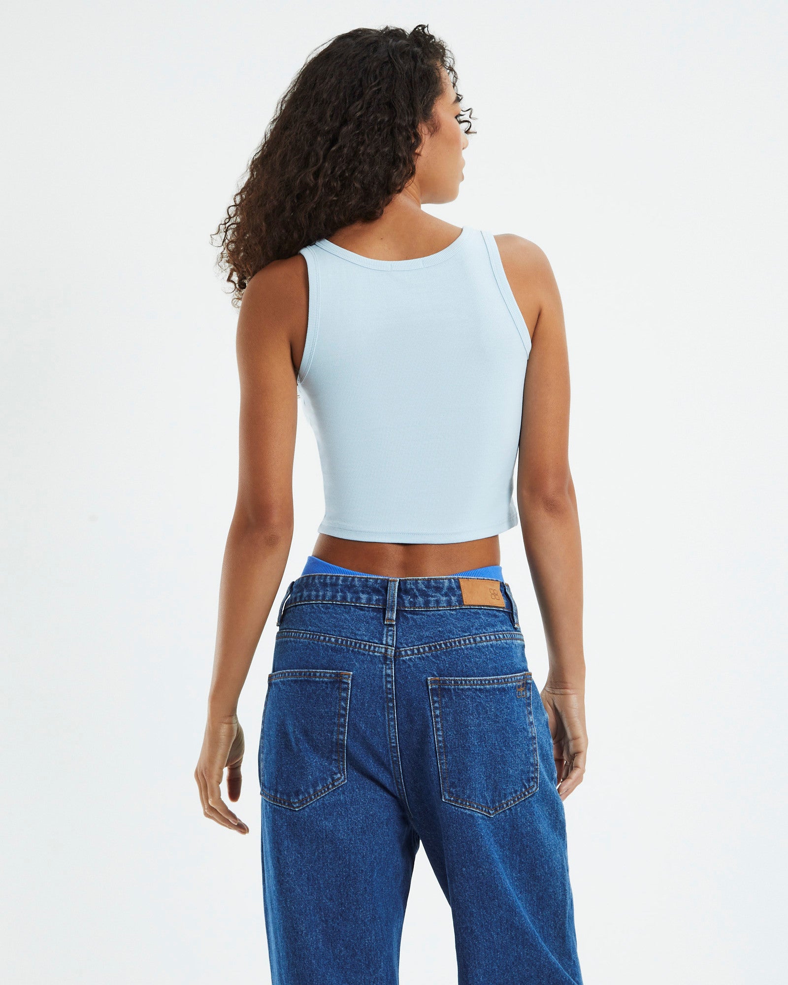 Super Scoop Classic Tank Top Ice Blue BLUE