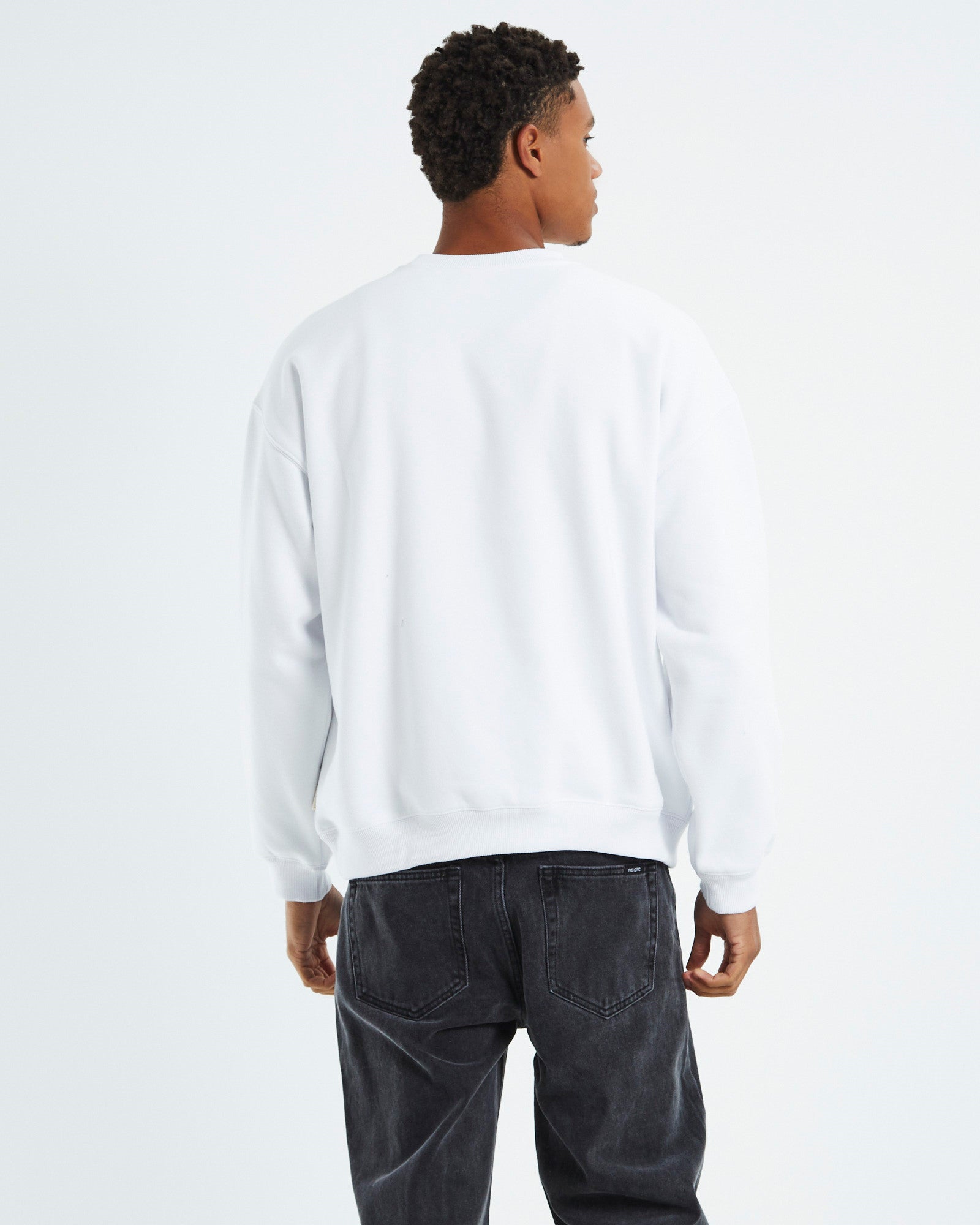 Psych Rev Crewneck Jumper White WHITE