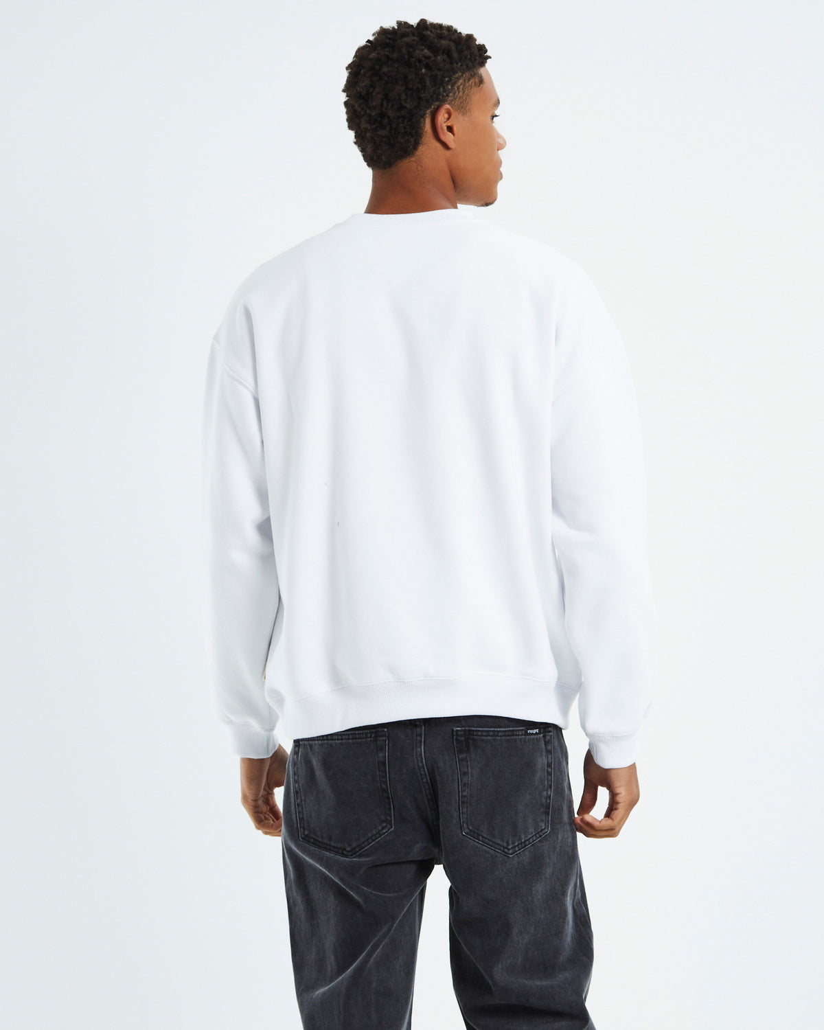 Psych Rev Crewneck Jumper White WHITE