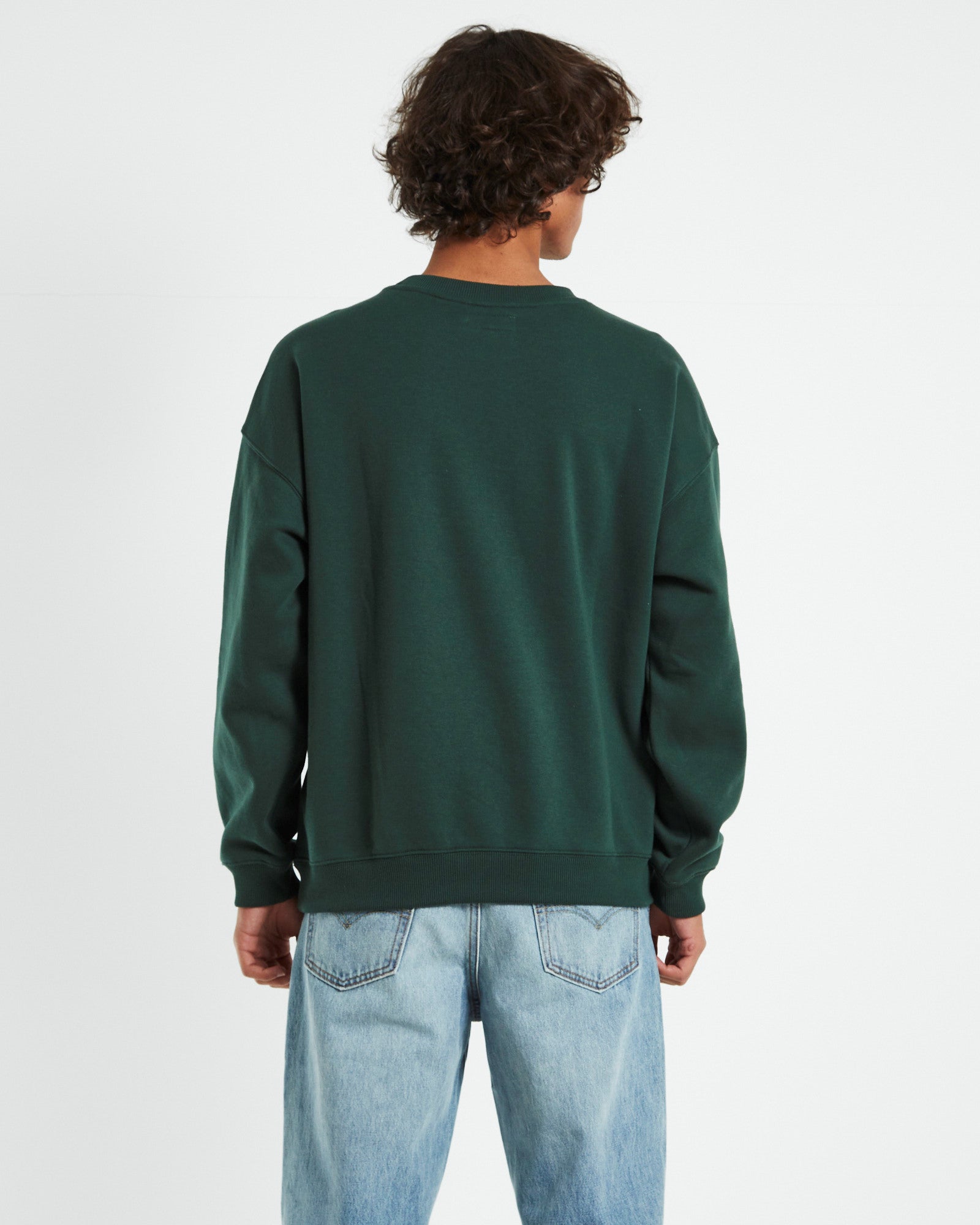 Regatta Crew Neck Jumper Bottle Green GREEN