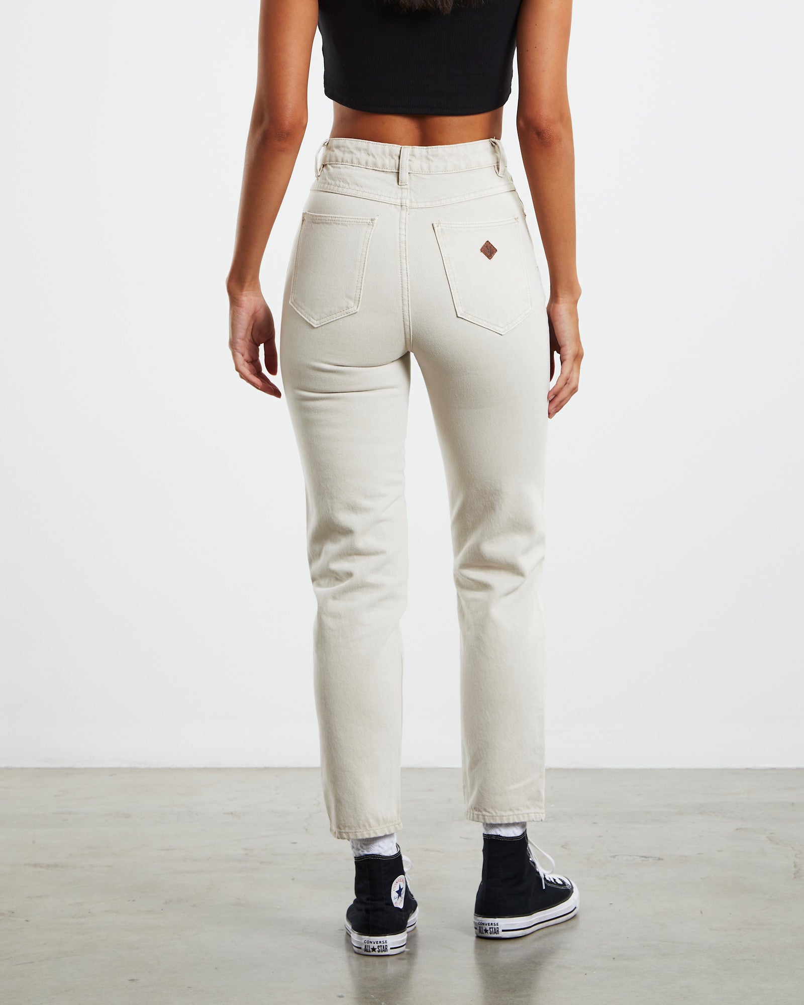 A 94 High Slim Jeans Stone