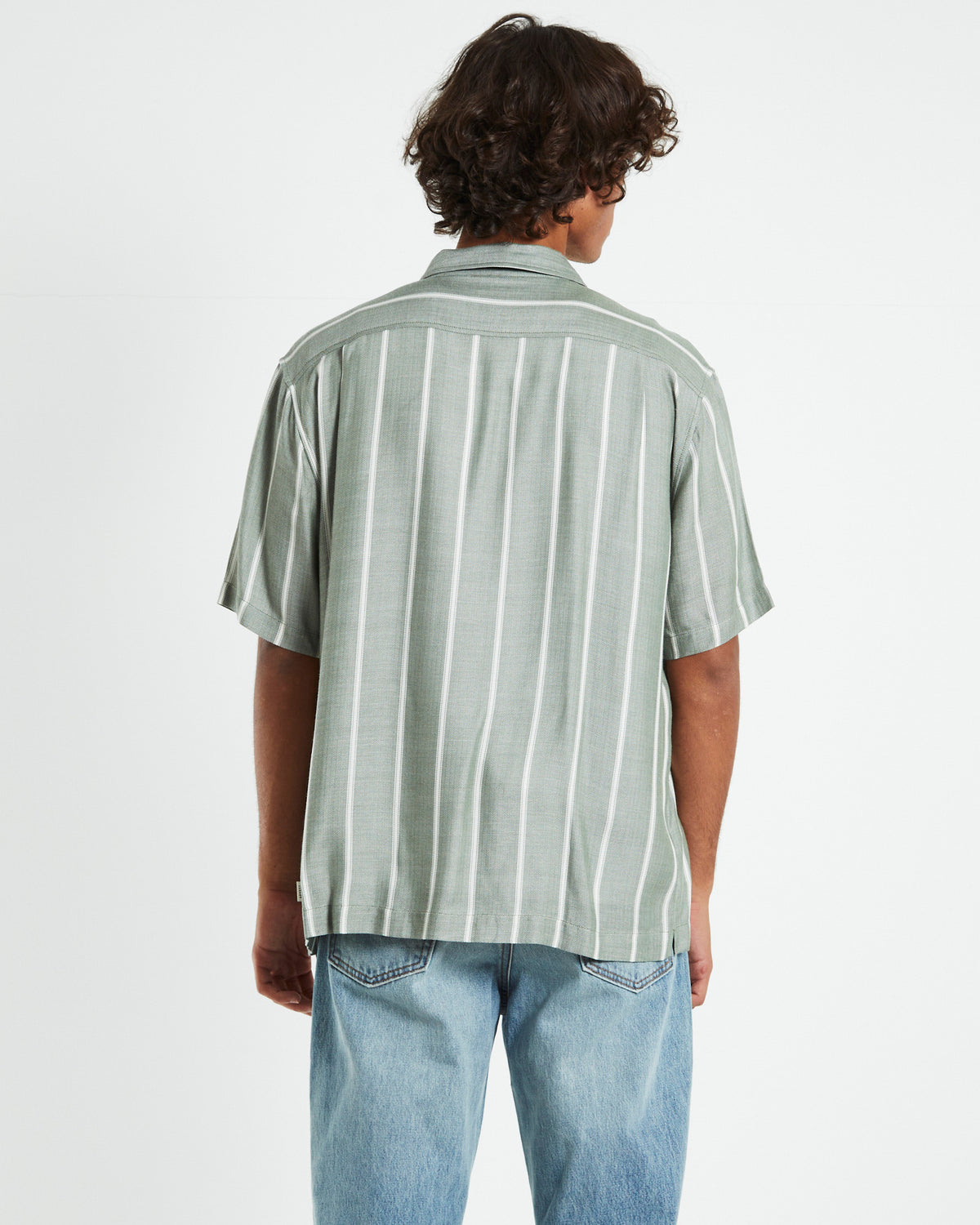Society Short Sleeve Resort Shirt Forest Green GREEN