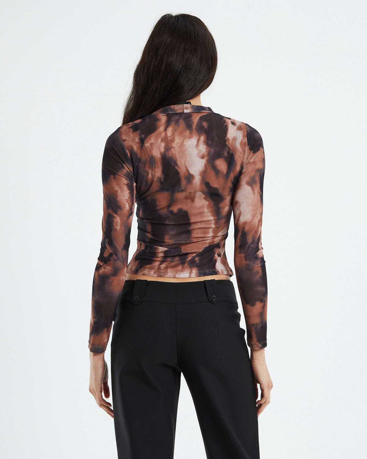 Hera Long Sleeve Mesh Top Multi ASSORTED