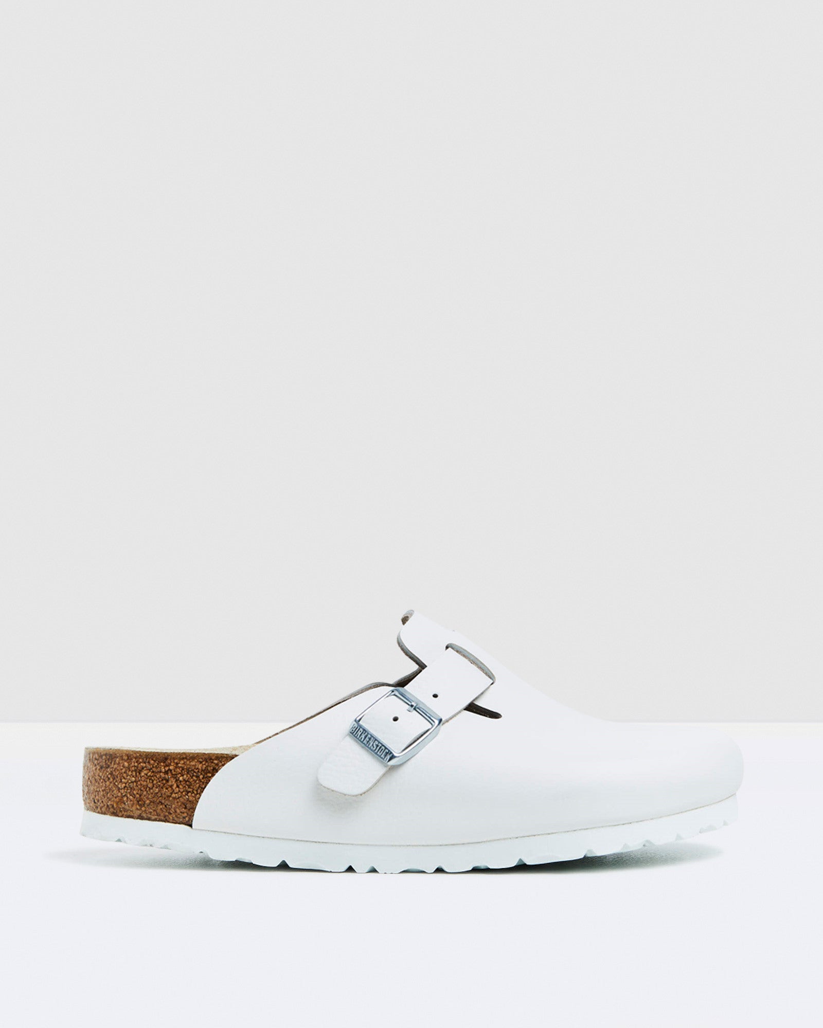 Boston Regular Sandals Natural Leather White WHITE