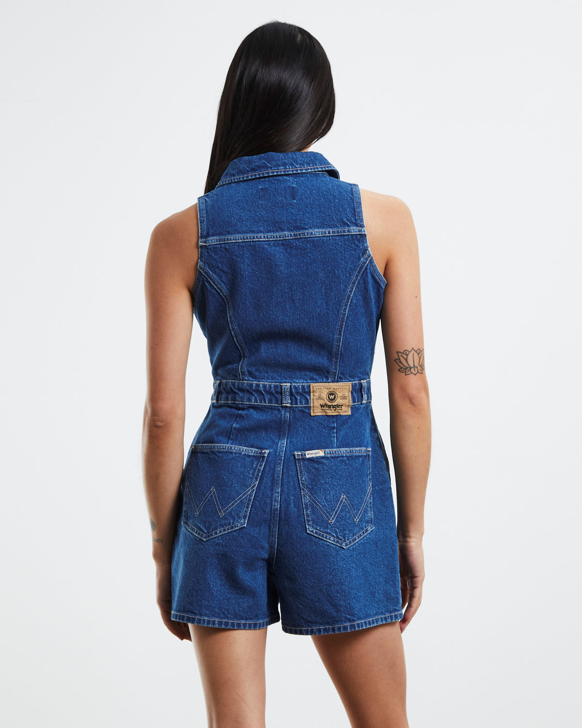 Jennifer Romper Blue Havoc DENIM
