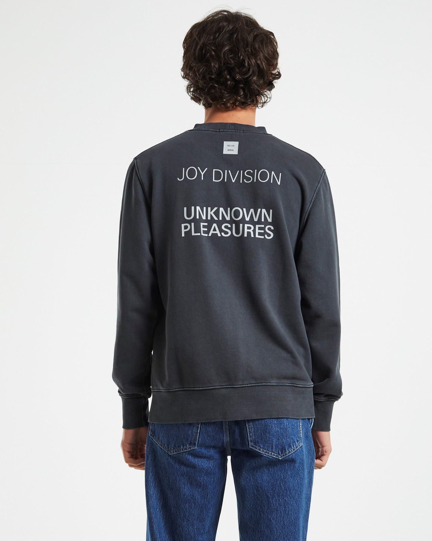 Joy Division Unknown Pleasures Crew Black