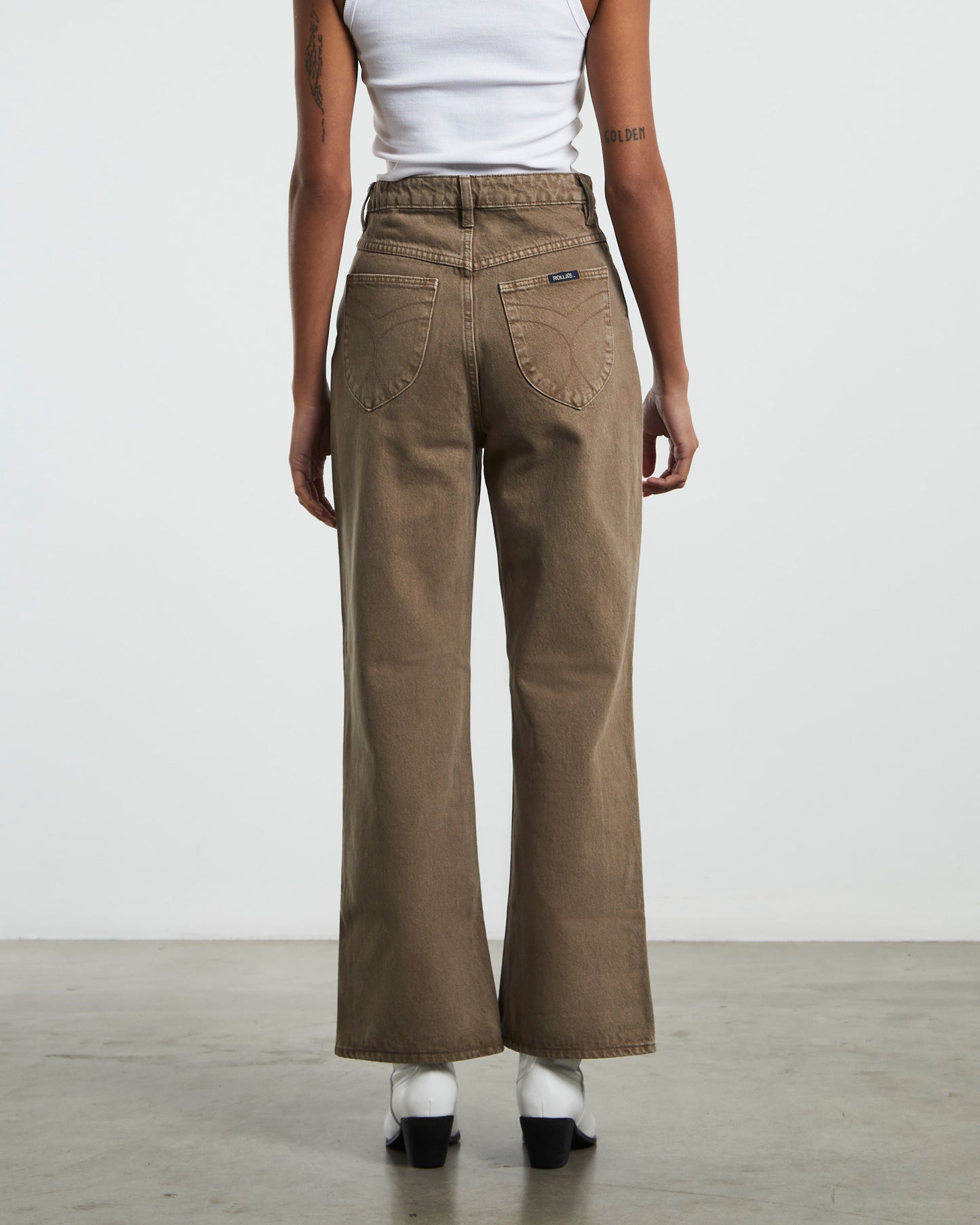 Heidi Jeans Ankle Mink Brown