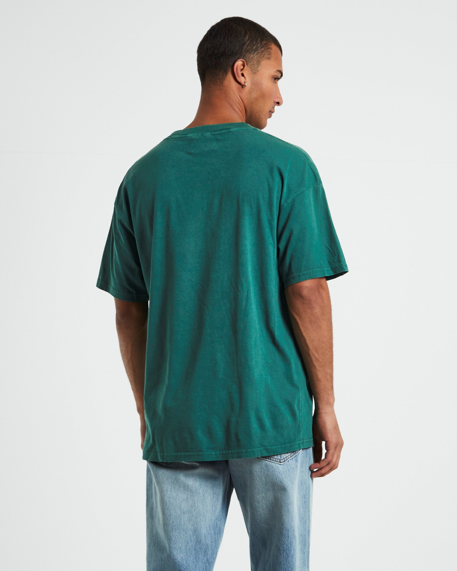 Heavy Logo Short Sleeve T-Shirt Green GREEN