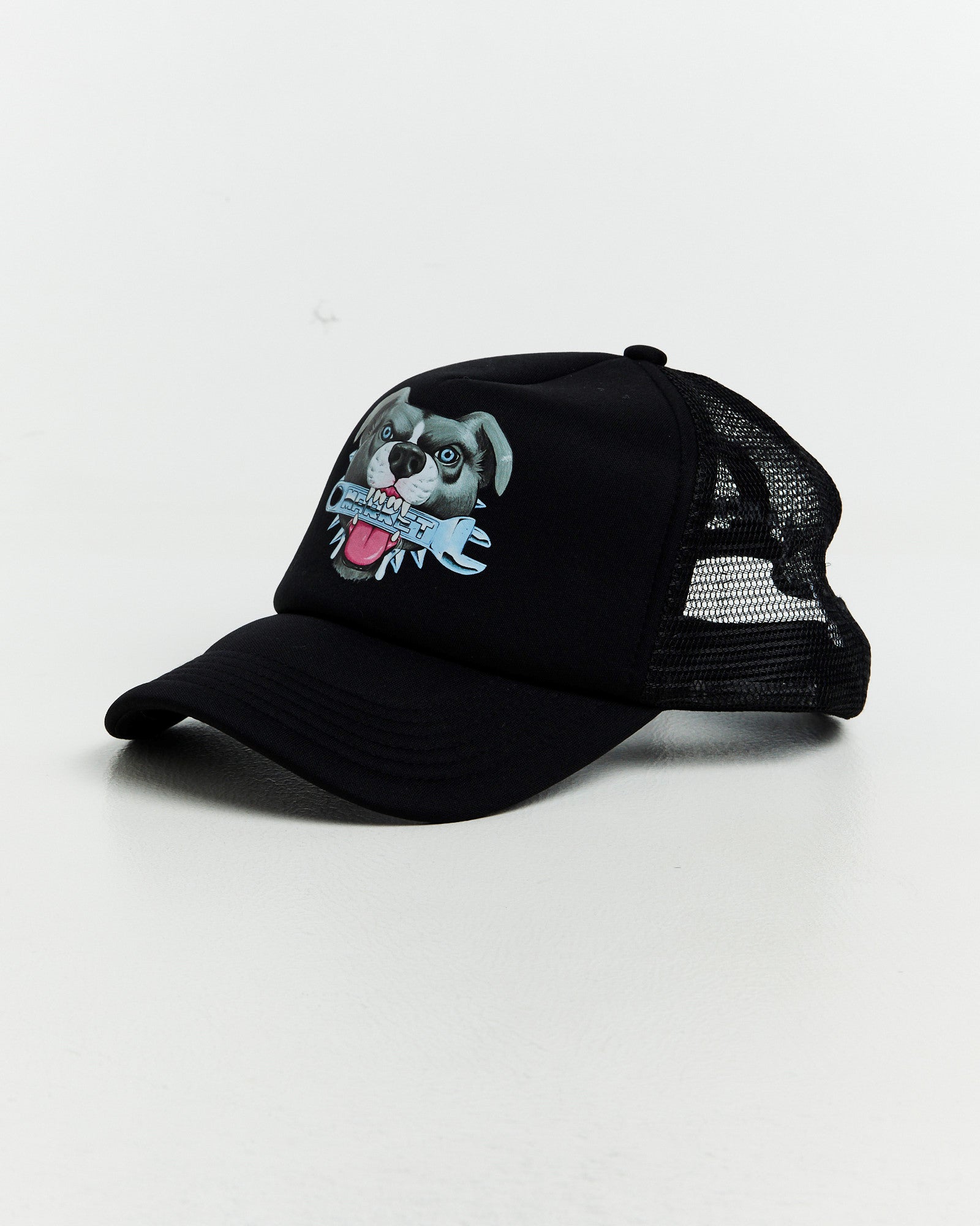 Junkyard Dog Trucker Hat Black BLACK